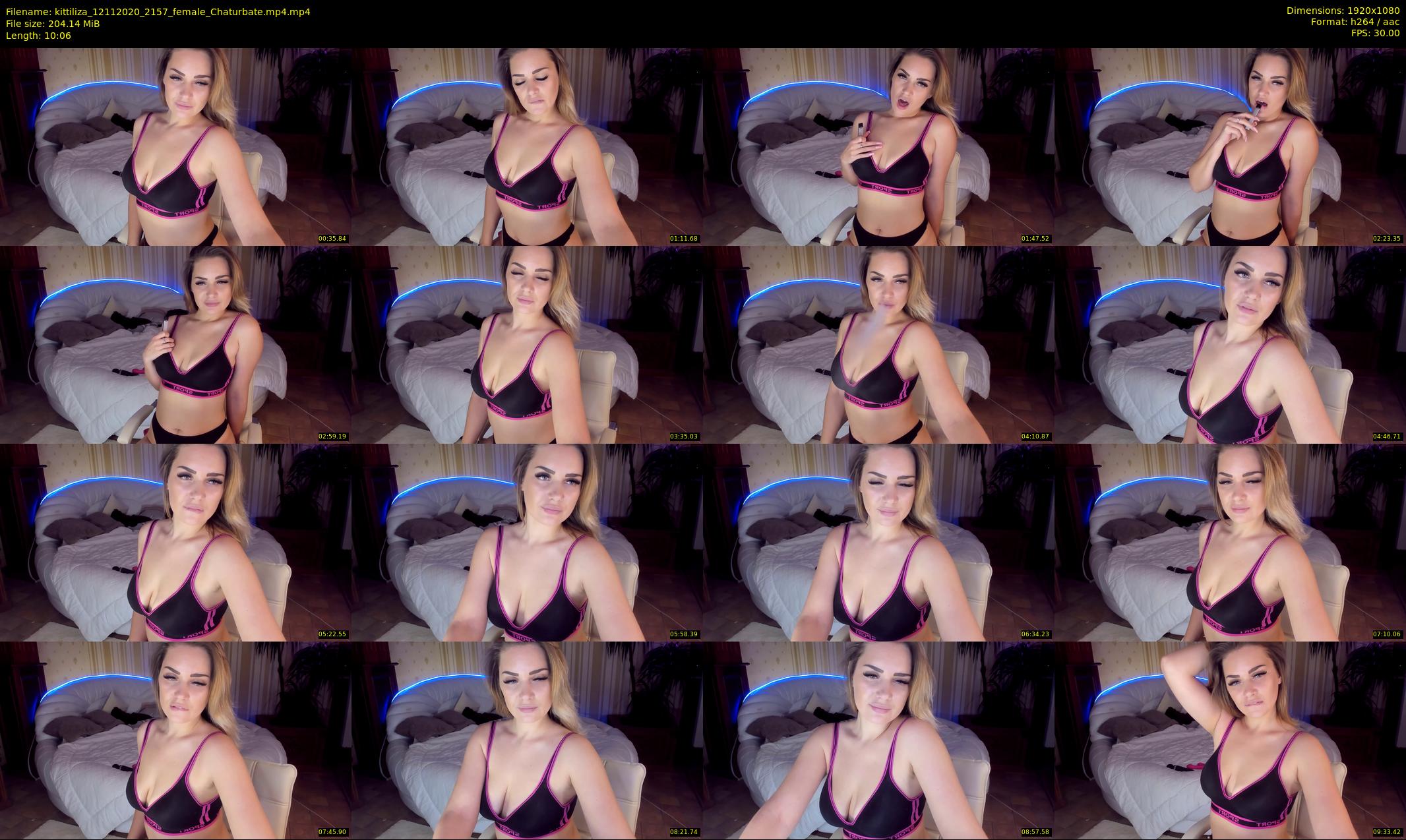 kittiliza — 11 minute Chaturbate female cam show recording, 1080p, Nov 12, 2020