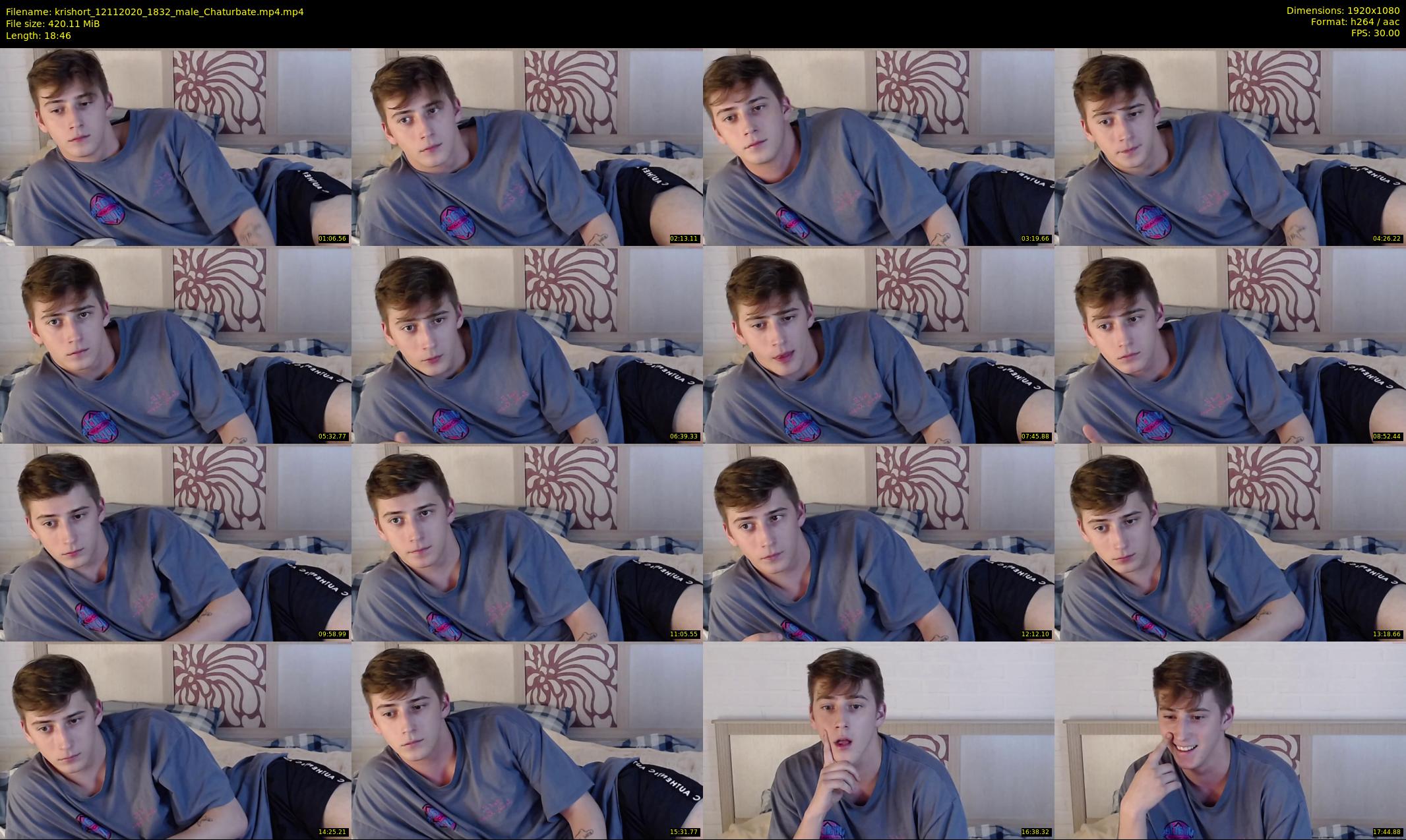 krishort — 19 minute Chaturbate male cam show recording, 1080p, Nov 12, 2020
