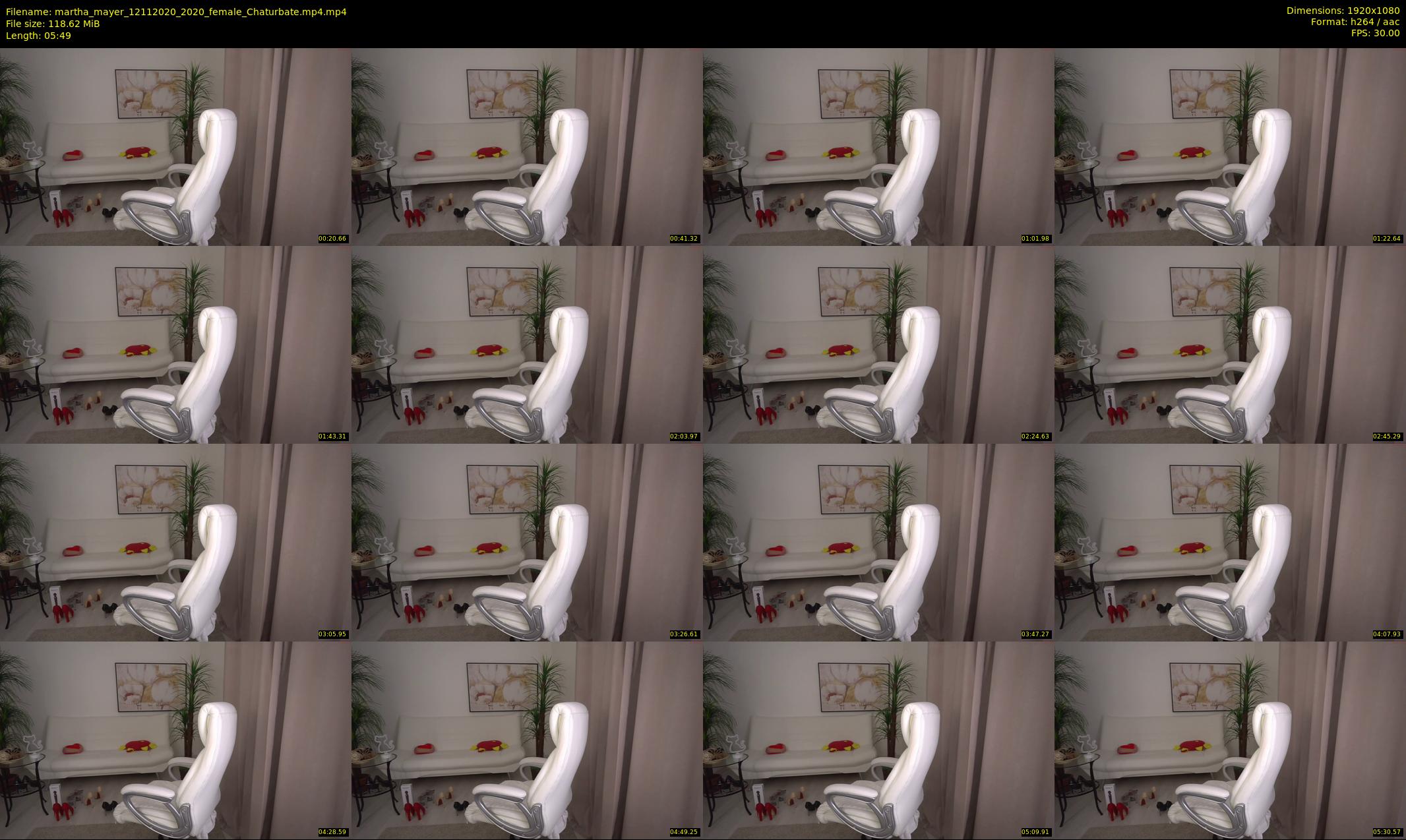 martha_mayer — 6 minute Chaturbate female cam show recording, 1080p, Nov 12, 2020