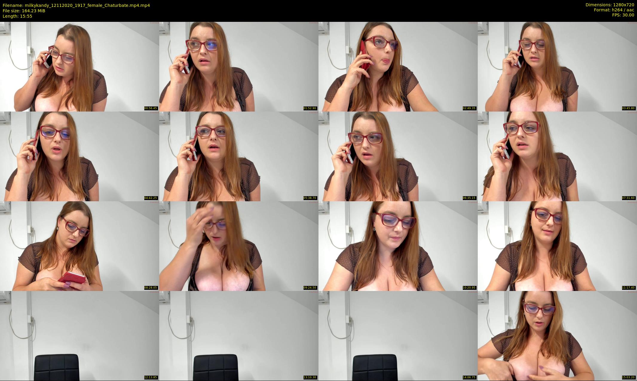 milkykandy — 16 minute Chaturbate female cam show recording, 720p, Nov 12, 2020