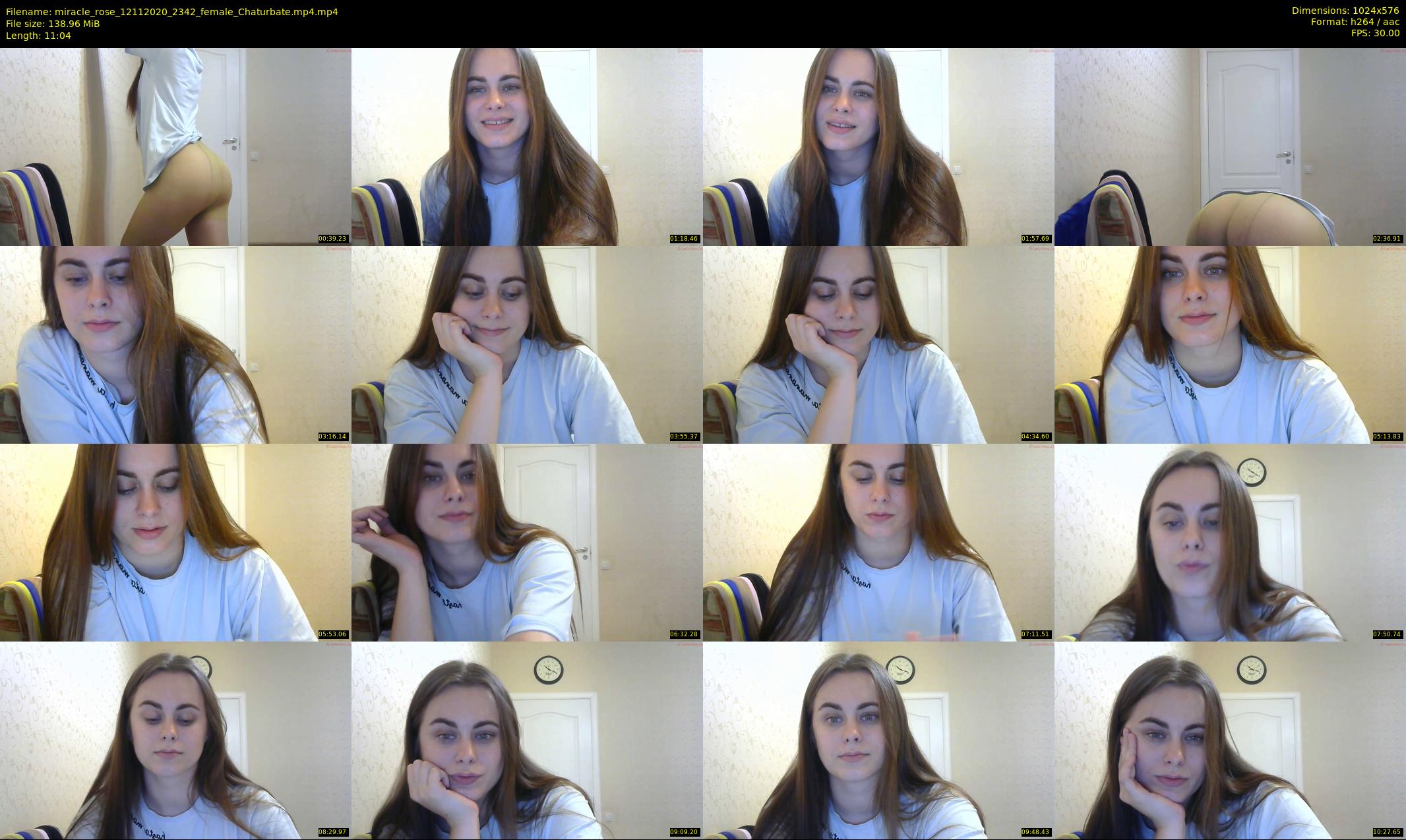 miracle_rose — 12 minute Chaturbate female cam show recording, 480p, Nov 12, 2020