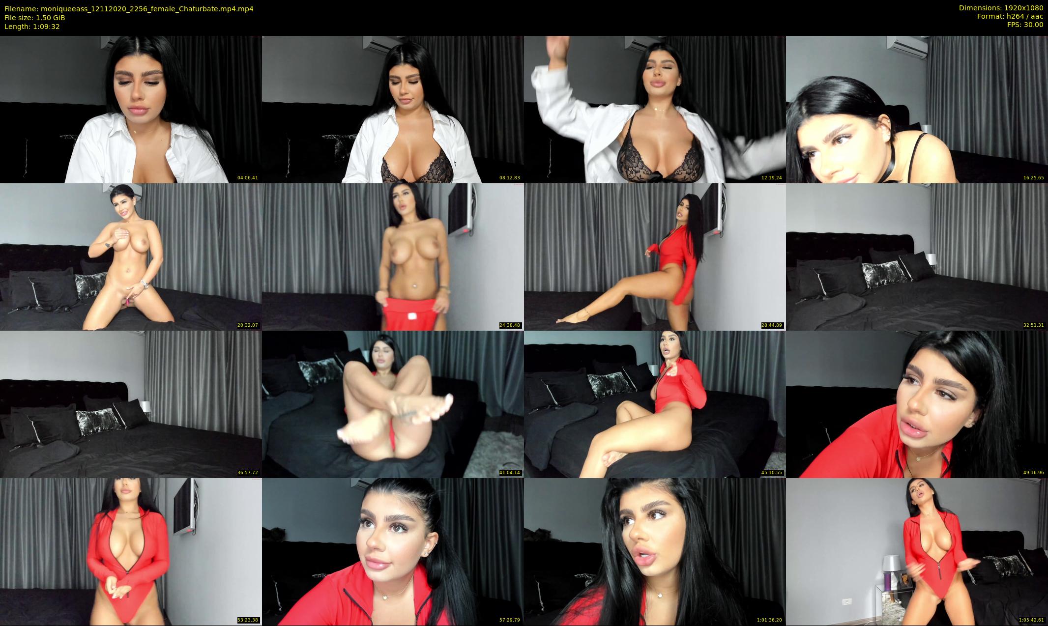 moniqueeass — 70 minute Chaturbate female cam show recording, 1080p, Nov 12, 2020