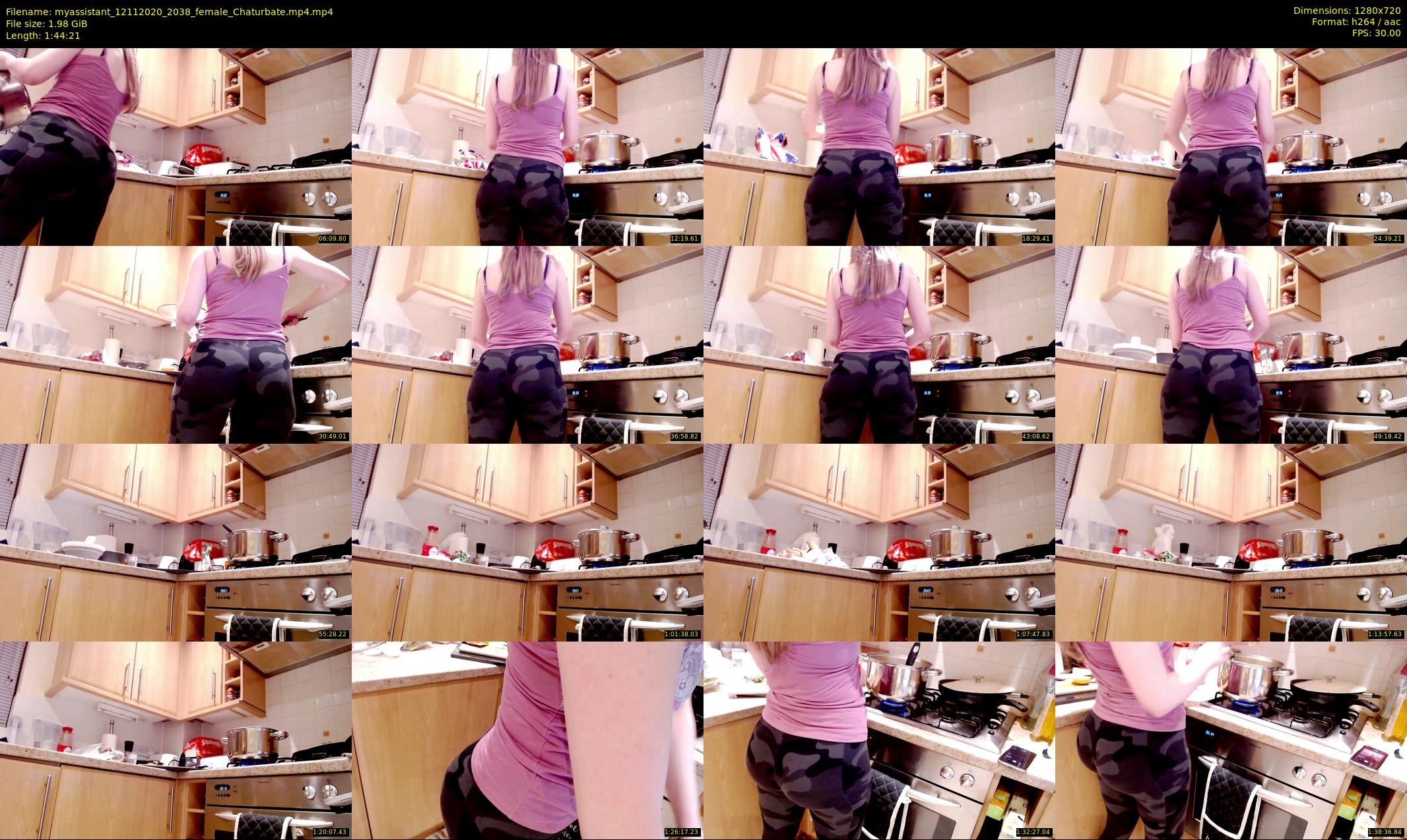myassistant — 105 minute Chaturbate female cam show recording, 720p, Nov 12, 2020