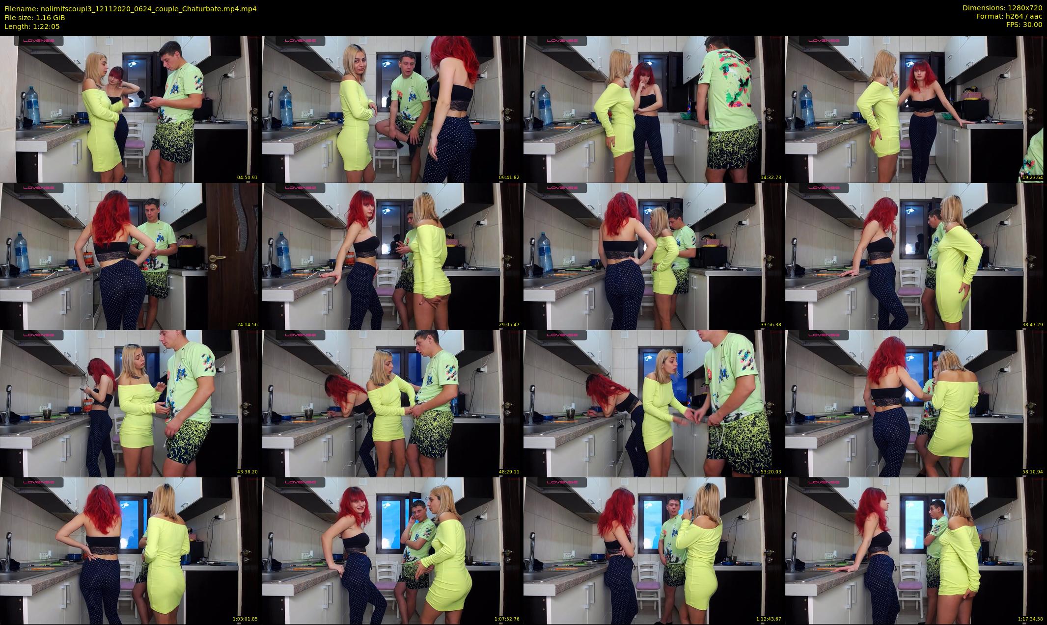 nolimitscoupl3 — 83 minute Chaturbate couple cam show recording, 720p, Nov 12, 2020