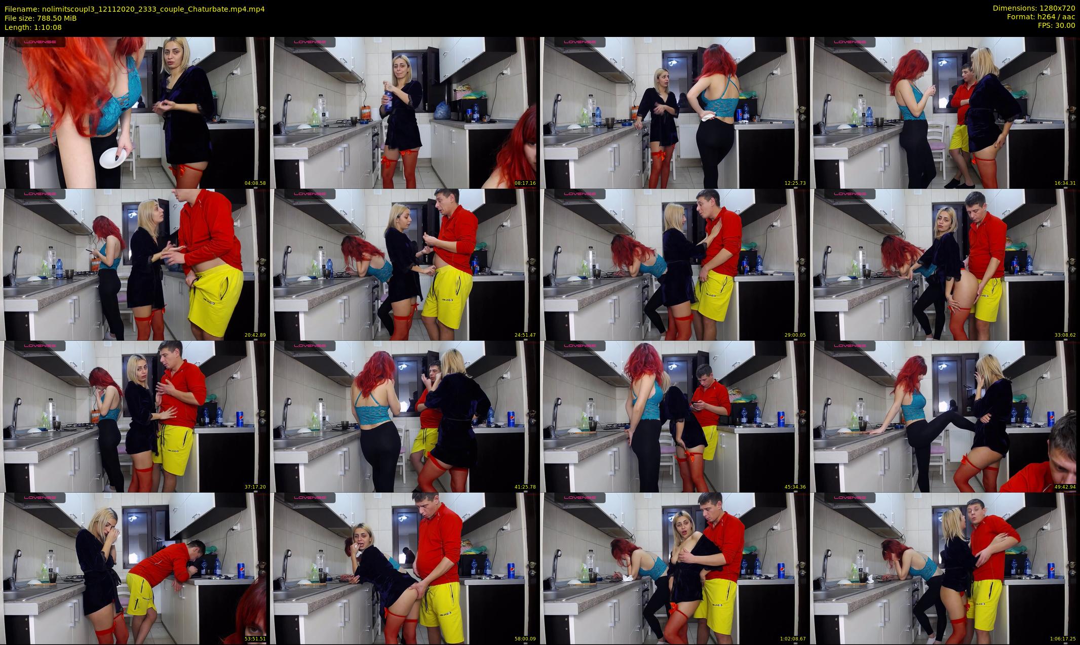 nolimitscoupl3 — 71 minute Chaturbate couple cam show recording, 720p, Nov 12, 2020