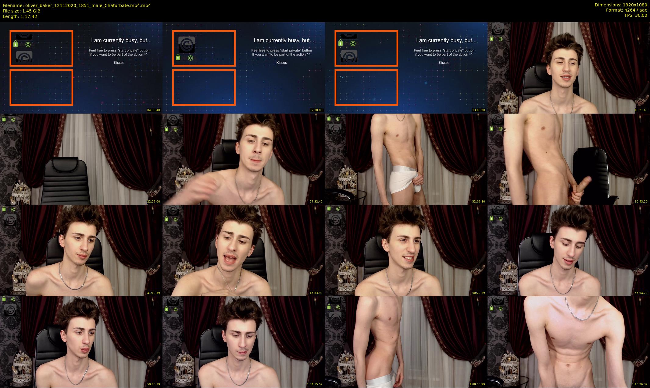 oliver_baker — 78 minute Chaturbate male cam show recording, 1080p, Nov 12, 2020