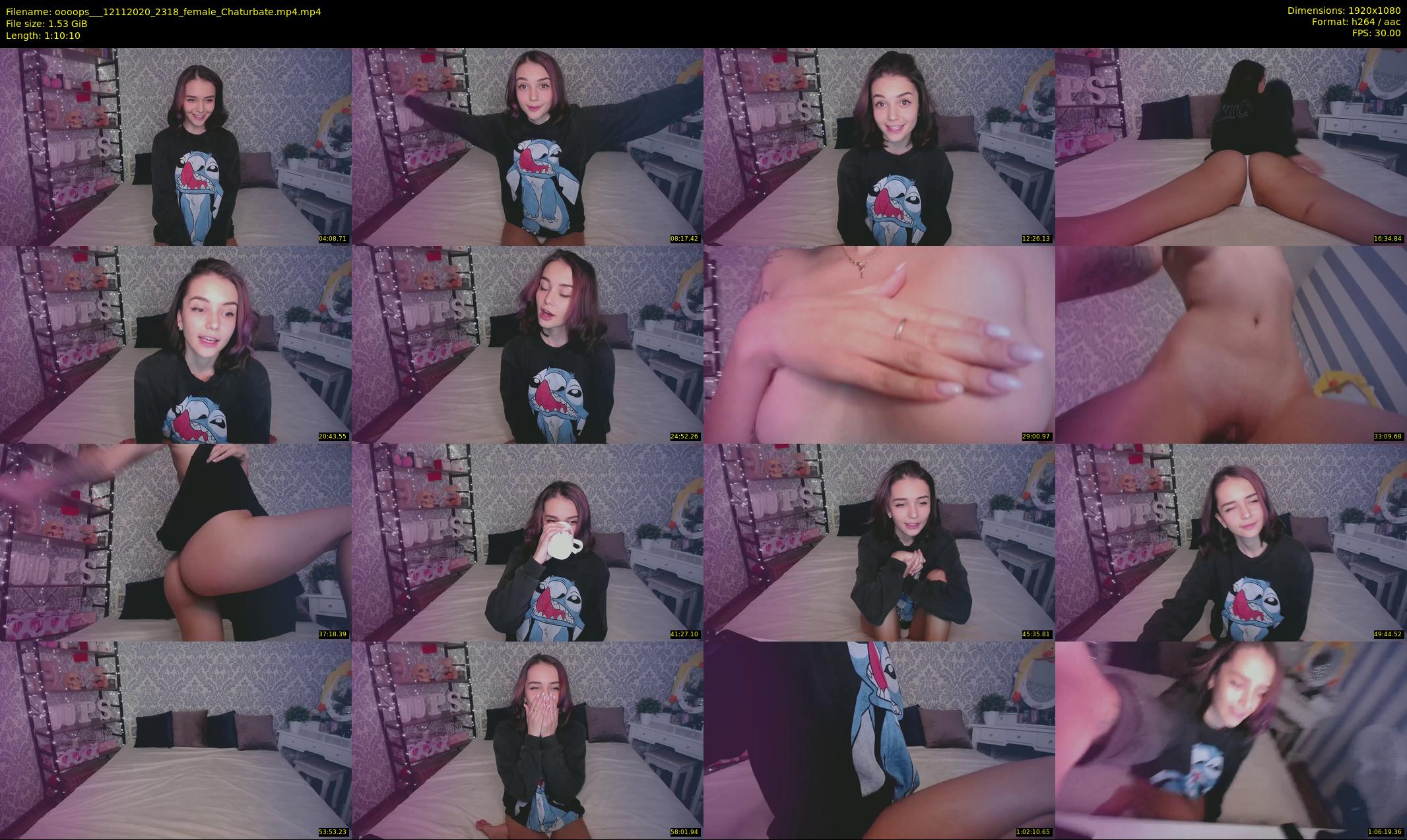oooops__ — 71 minute Chaturbate female cam show recording, 1080p, Nov 12, 2020