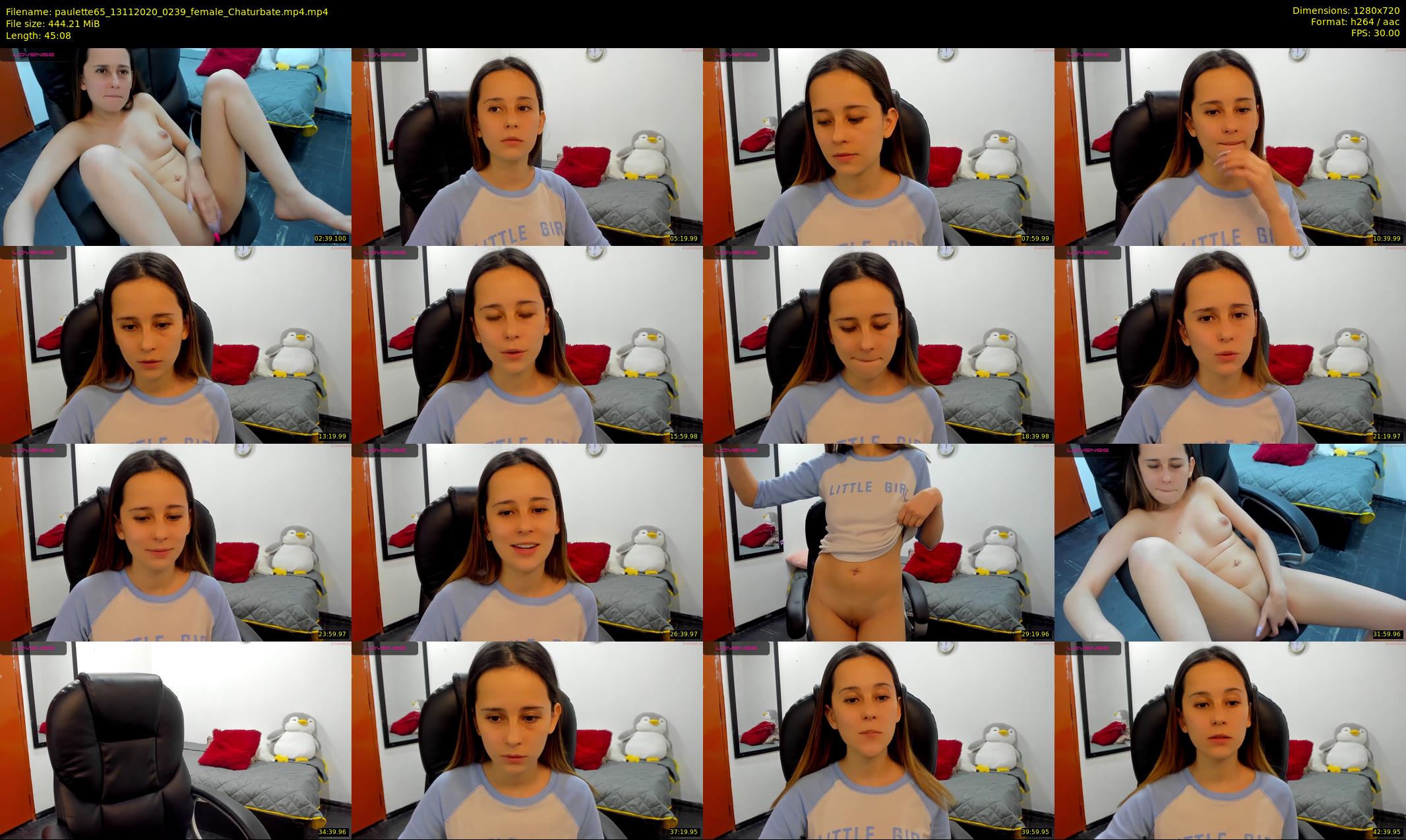 paulette65 — 46 minute Chaturbate female cam show recording, 720p, Nov 13, 2020