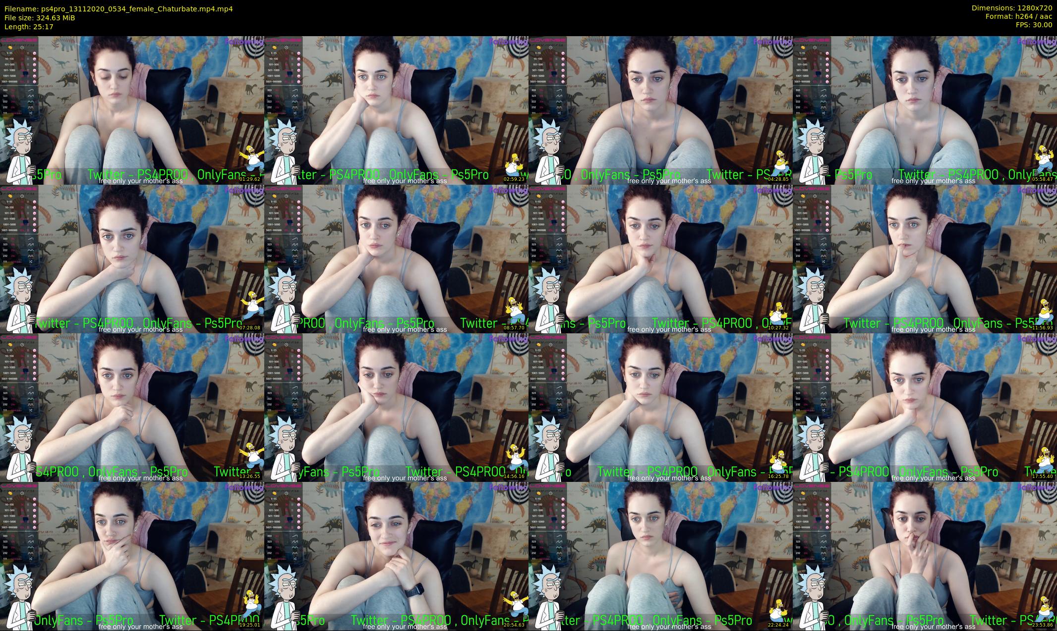 ps4pro — 26 minute Chaturbate female cam show recording, 720p, Nov 13, 2020