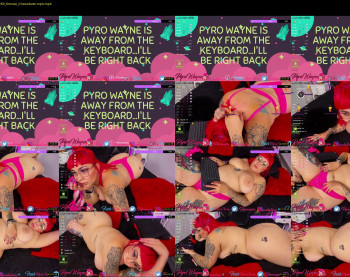 pyrowayne — 59 minute Chaturbate female cam show recording, 720p, Nov 13, 2020