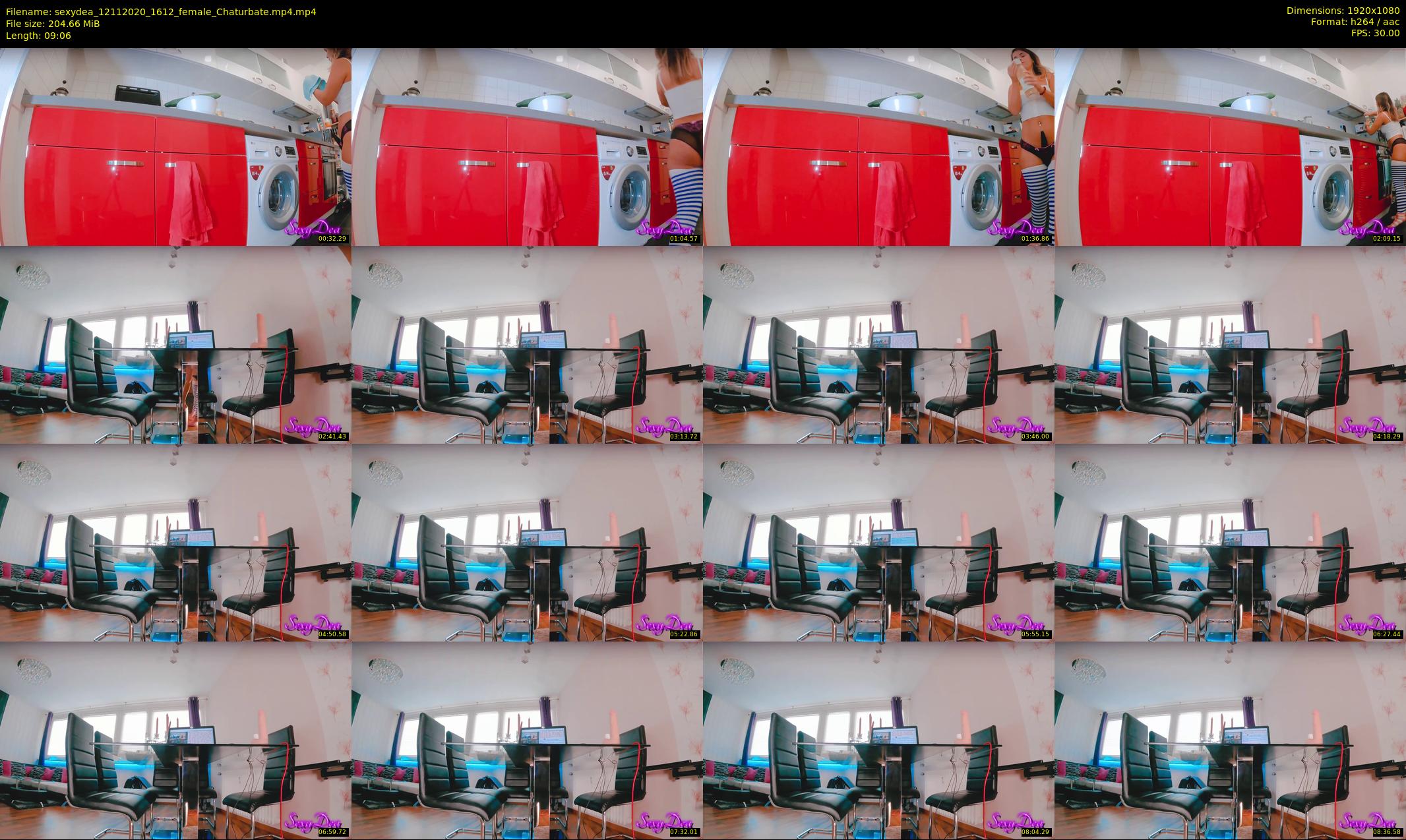 sexydea — 10 minute Chaturbate female cam show recording, 1080p, Nov 12, 2020