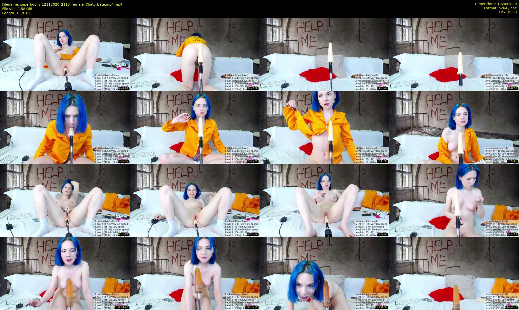 superbdolls — 80 minute Chaturbate couple cam show recording, 1080p, Nov 12, 2020