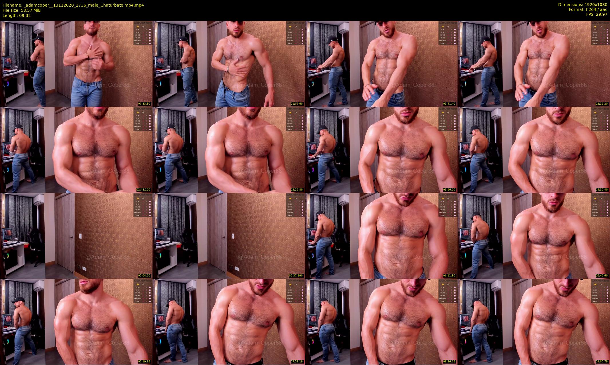 _adamcoper_ — 10 minute Chaturbate male cam show recording, 1080p, Nov 13, 2020