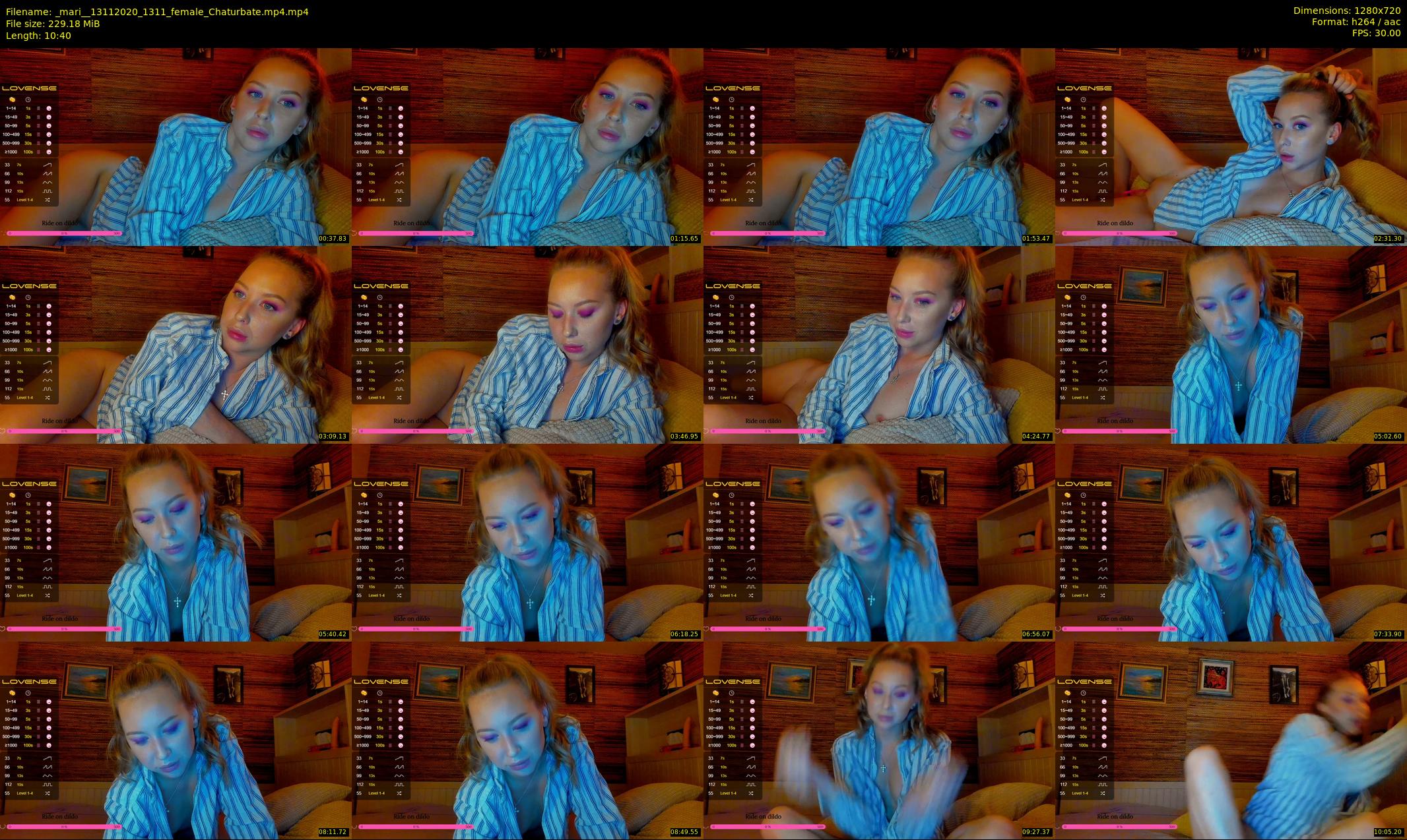 _mari_ — 11 minute Chaturbate female cam show recording, 720p, Nov 13, 2020