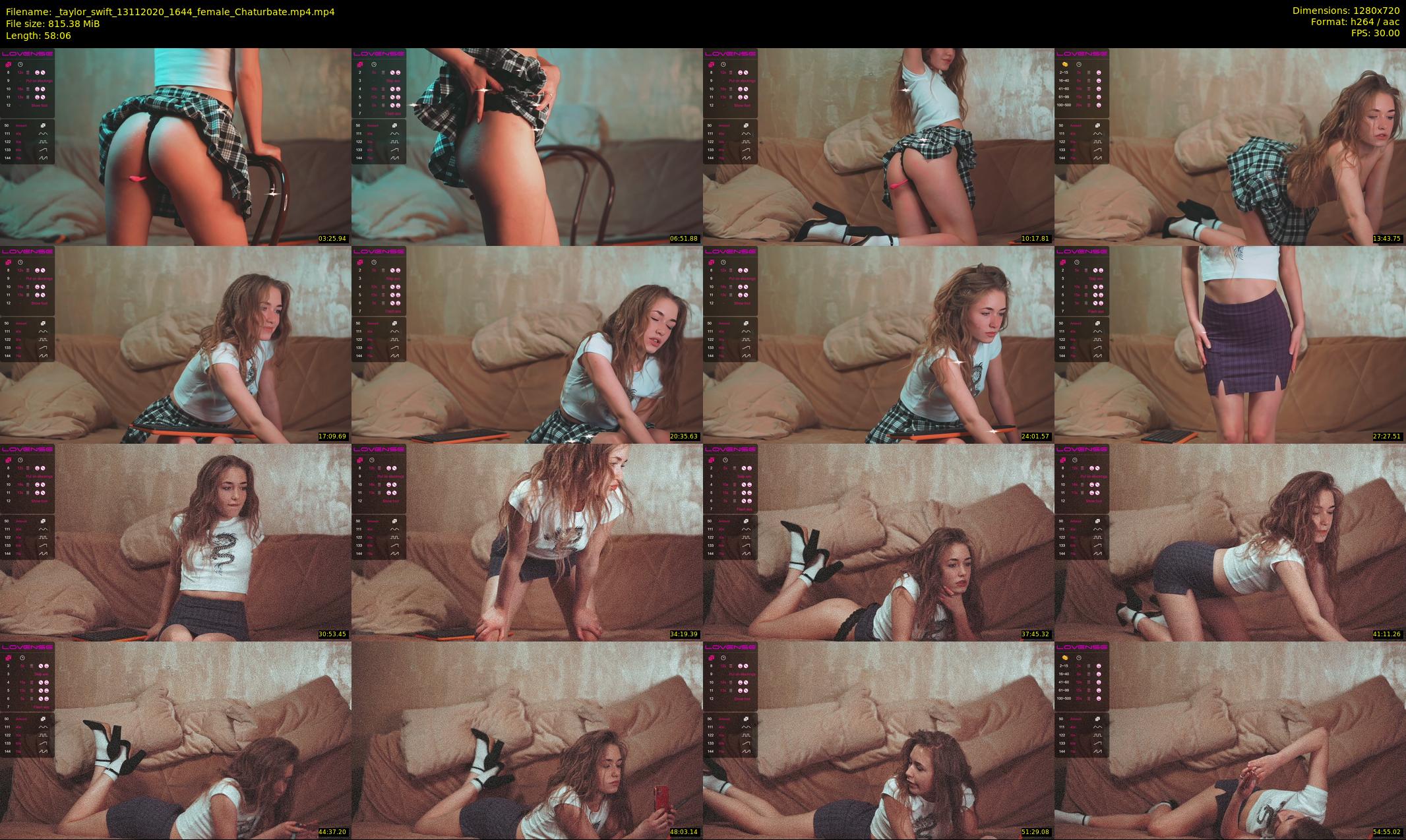 _taylor_swift — 59 minute Chaturbate female cam show recording, 720p, Nov 13, 2020
