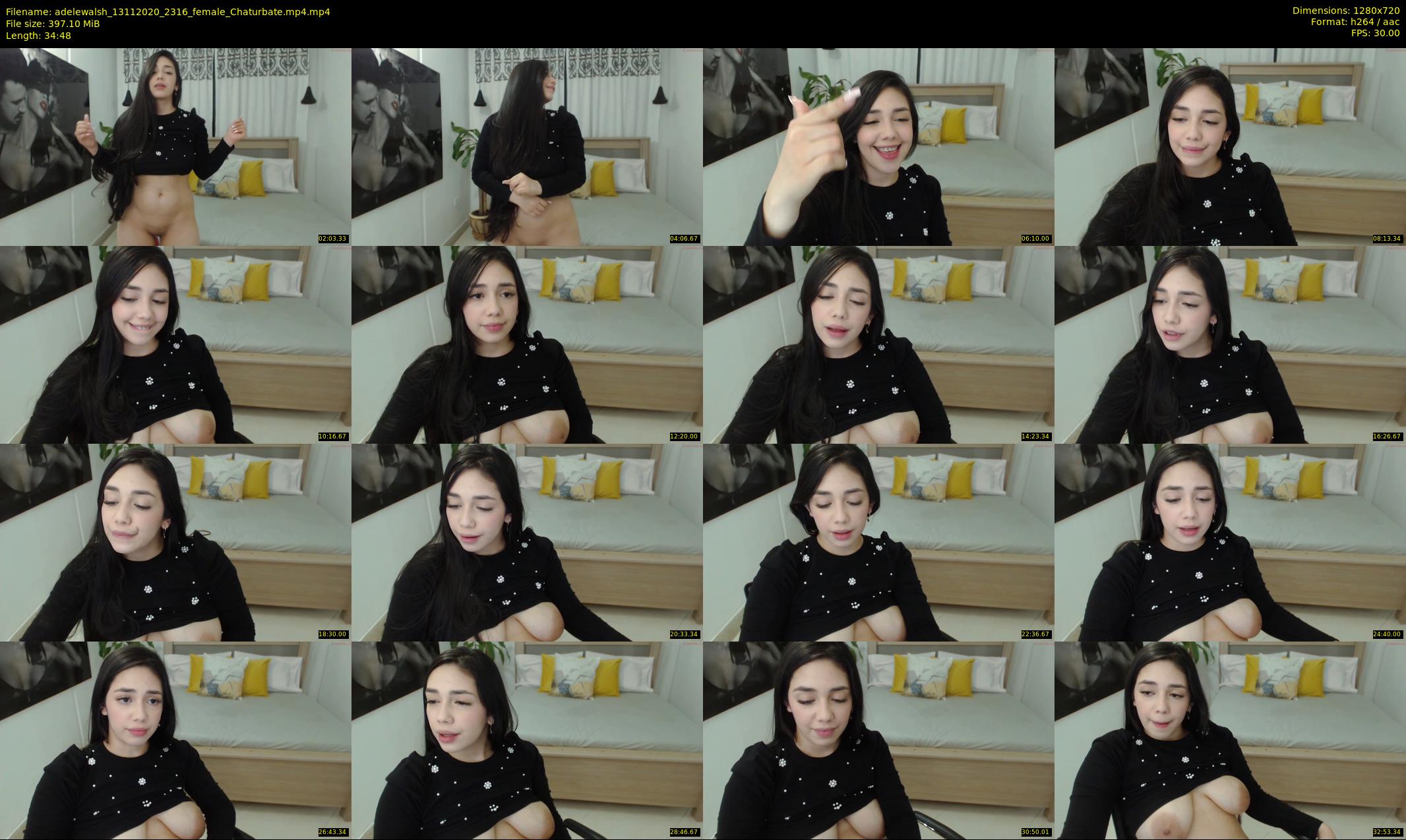 adelewalsh — 35 minute Chaturbate female cam show recording, 720p, Nov 13, 2020