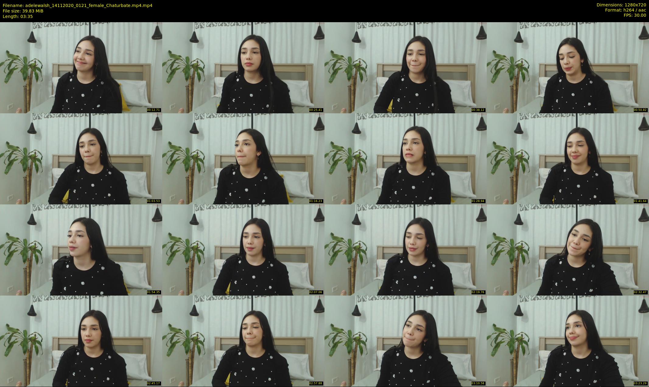 adelewalsh — 4 minute Chaturbate female cam show recording, 720p, Nov 14, 2020