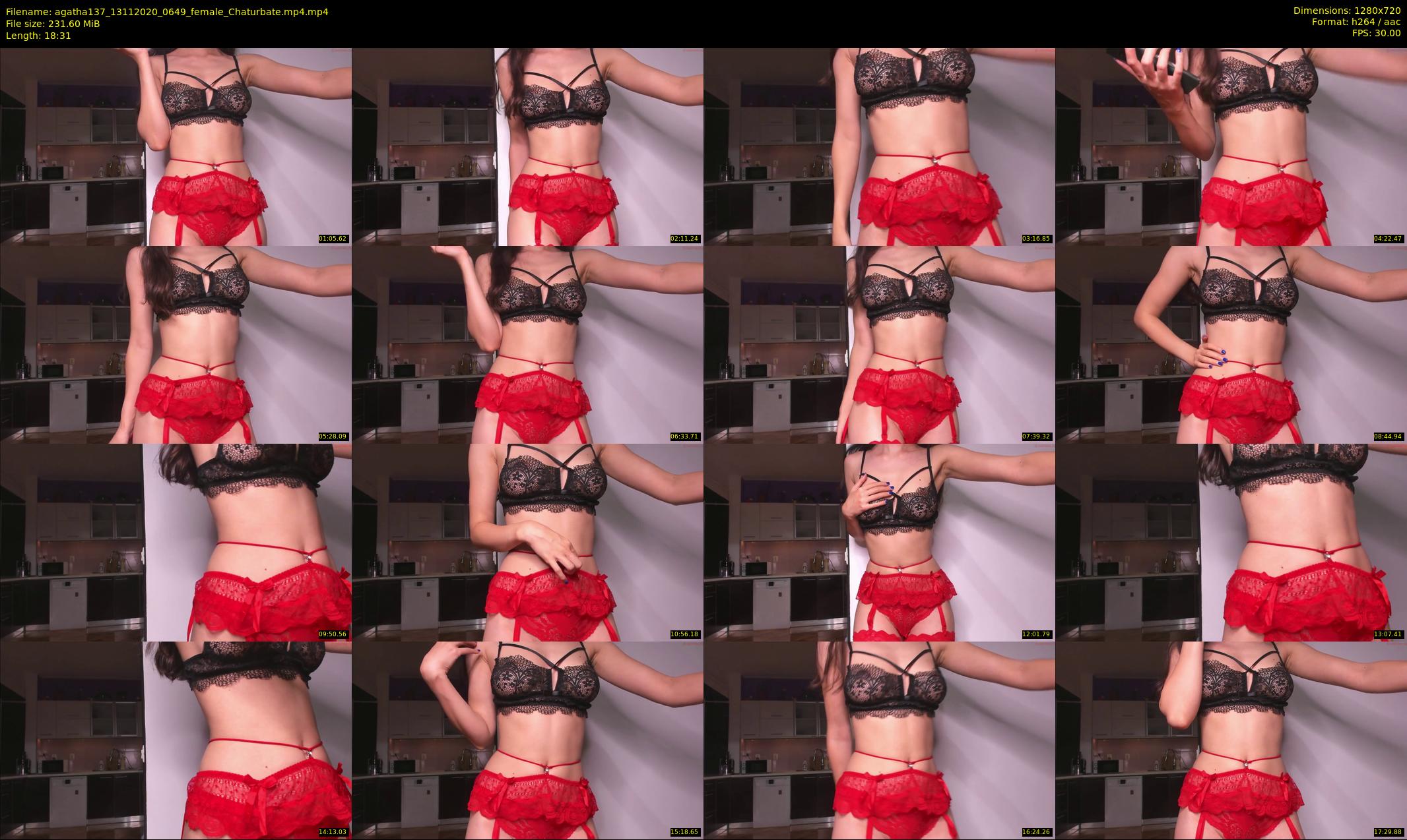 agatha137 — 19 minute Chaturbate female cam show recording, 720p, Nov 13, 2020