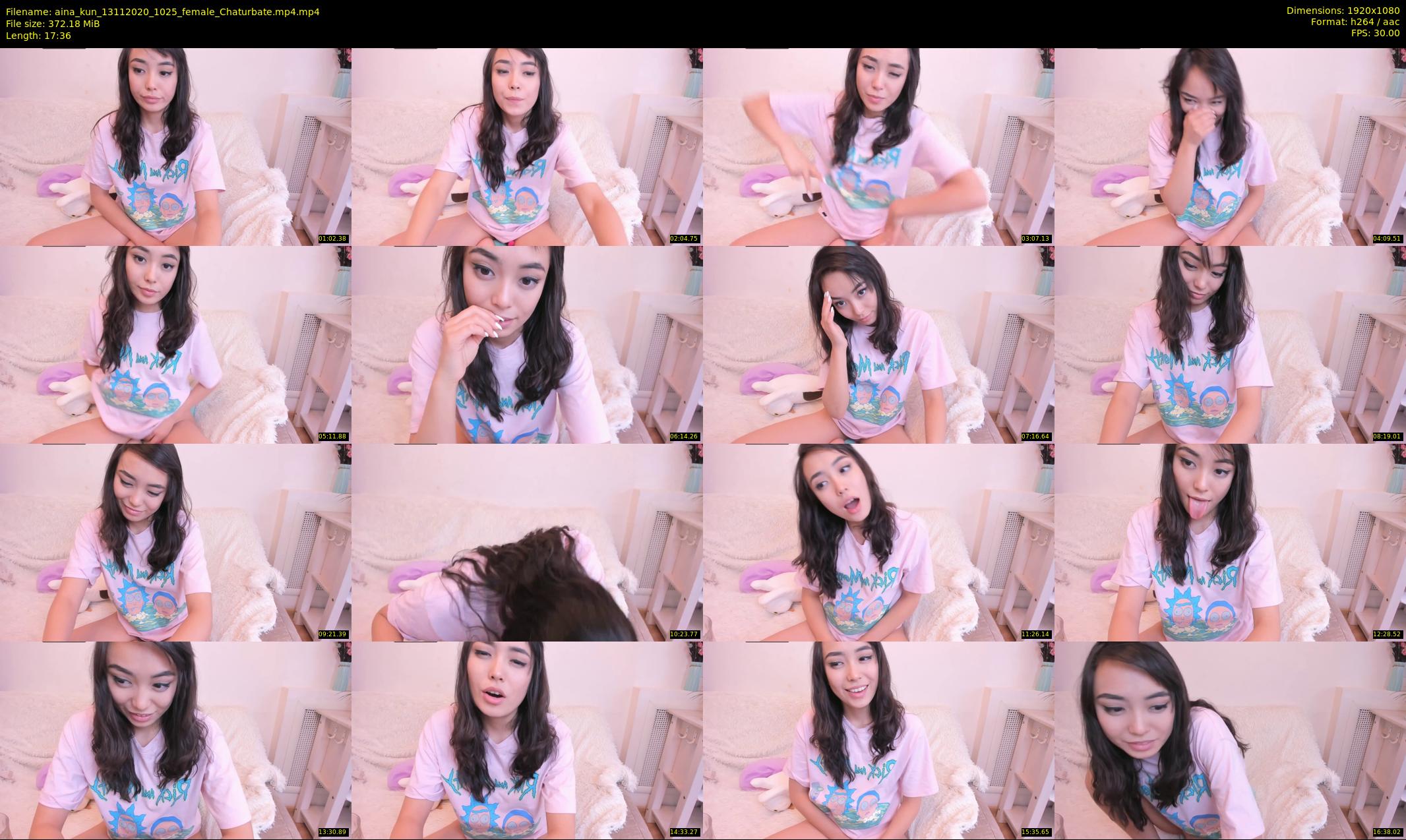 aina_kun — 18 minute Chaturbate female cam show recording, 1080p, Nov 13, 2020
