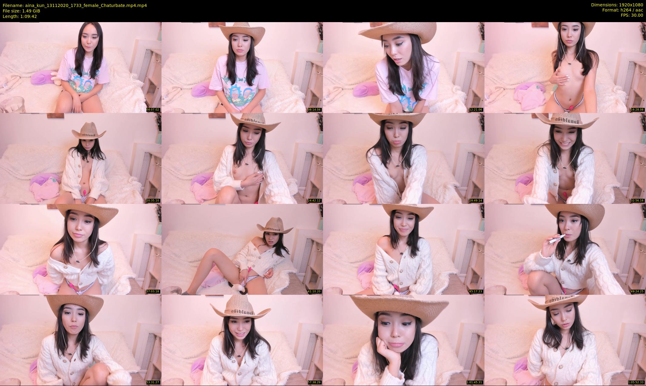 aina_kun — 70 minute Chaturbate female cam show recording, 1080p, Nov 13, 2020