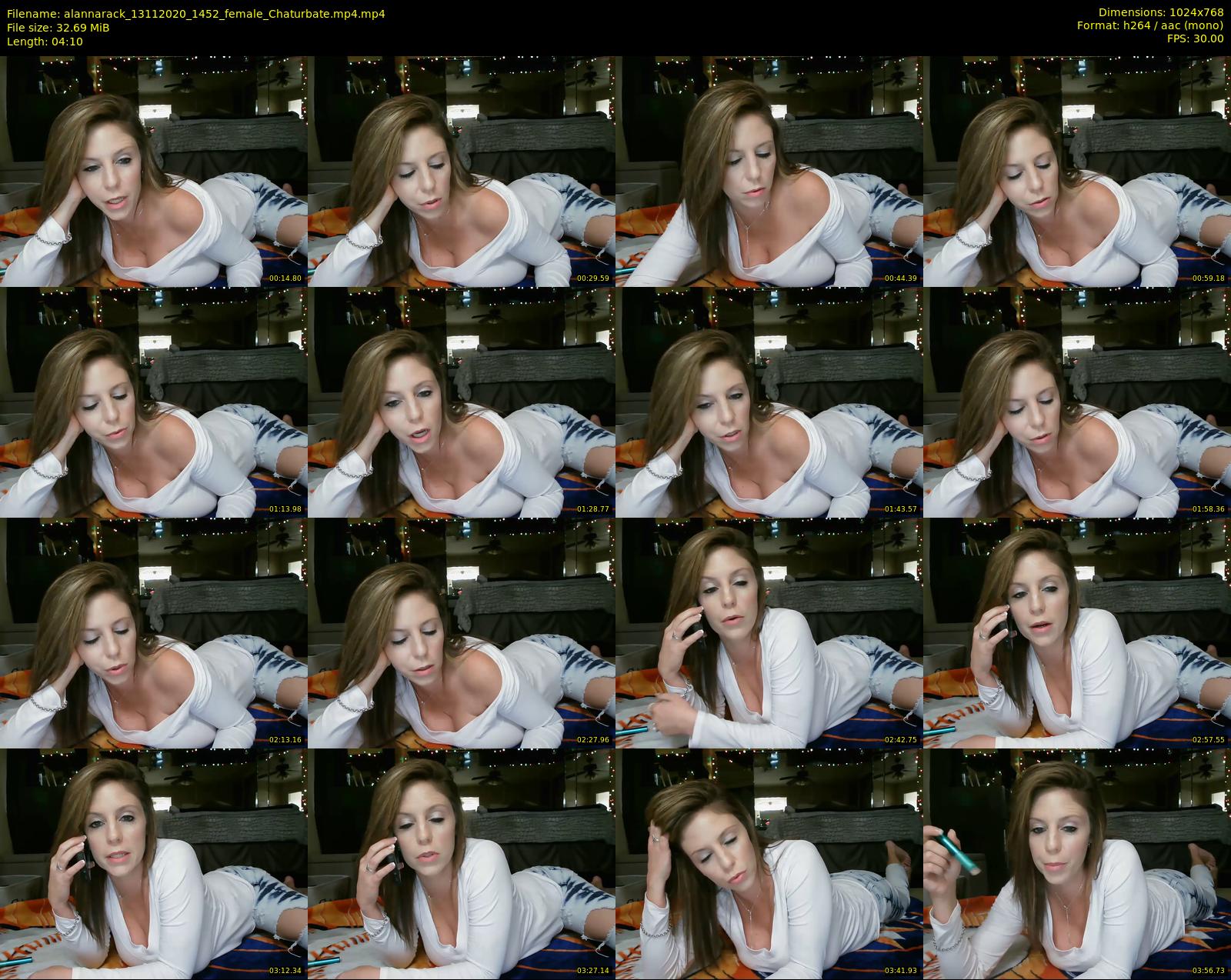 alannarack — 5 minute Chaturbate female cam show recording, 720p, Nov 13, 2020