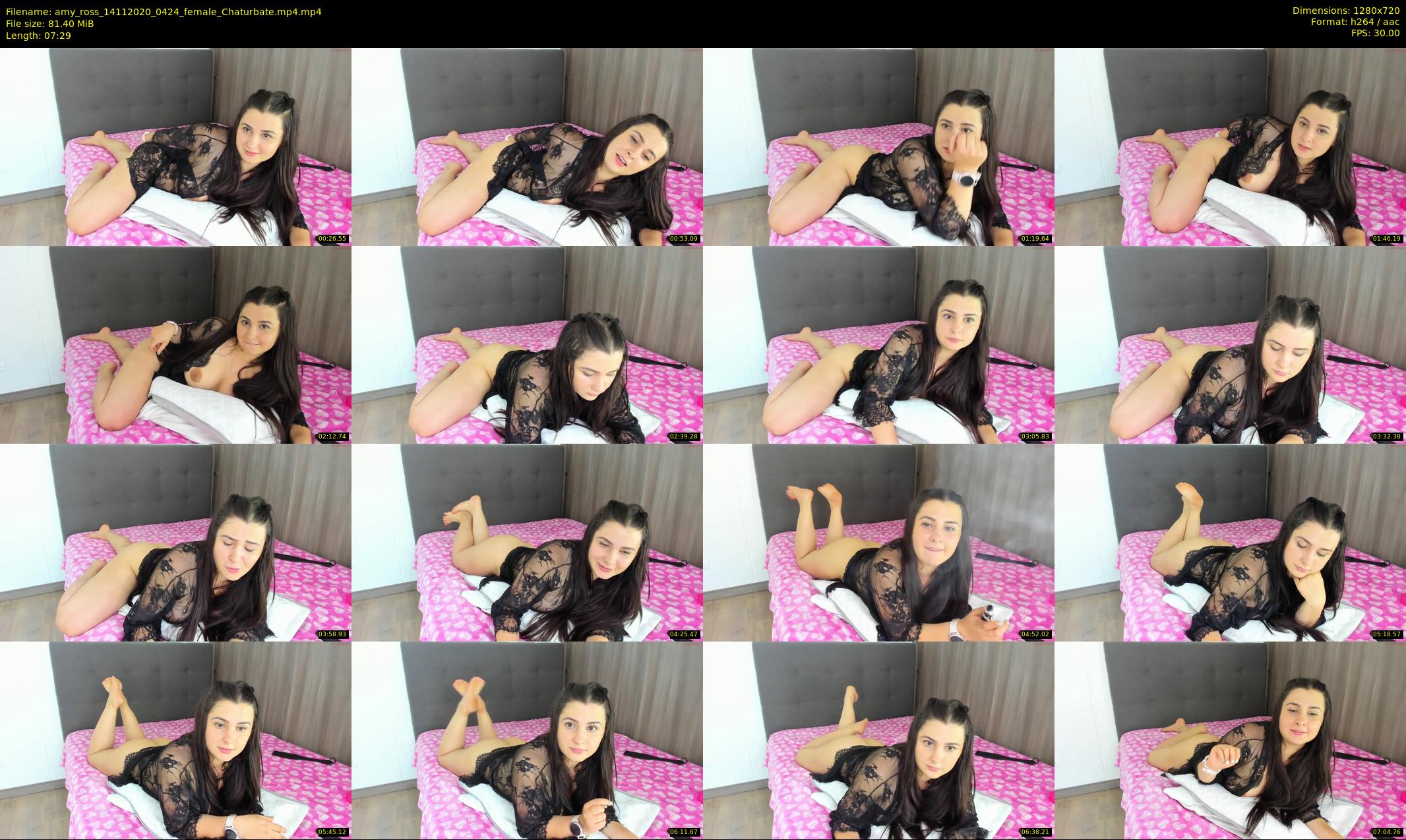amy_ross — 8 minute Chaturbate female cam show recording, 720p, Nov 14, 2020