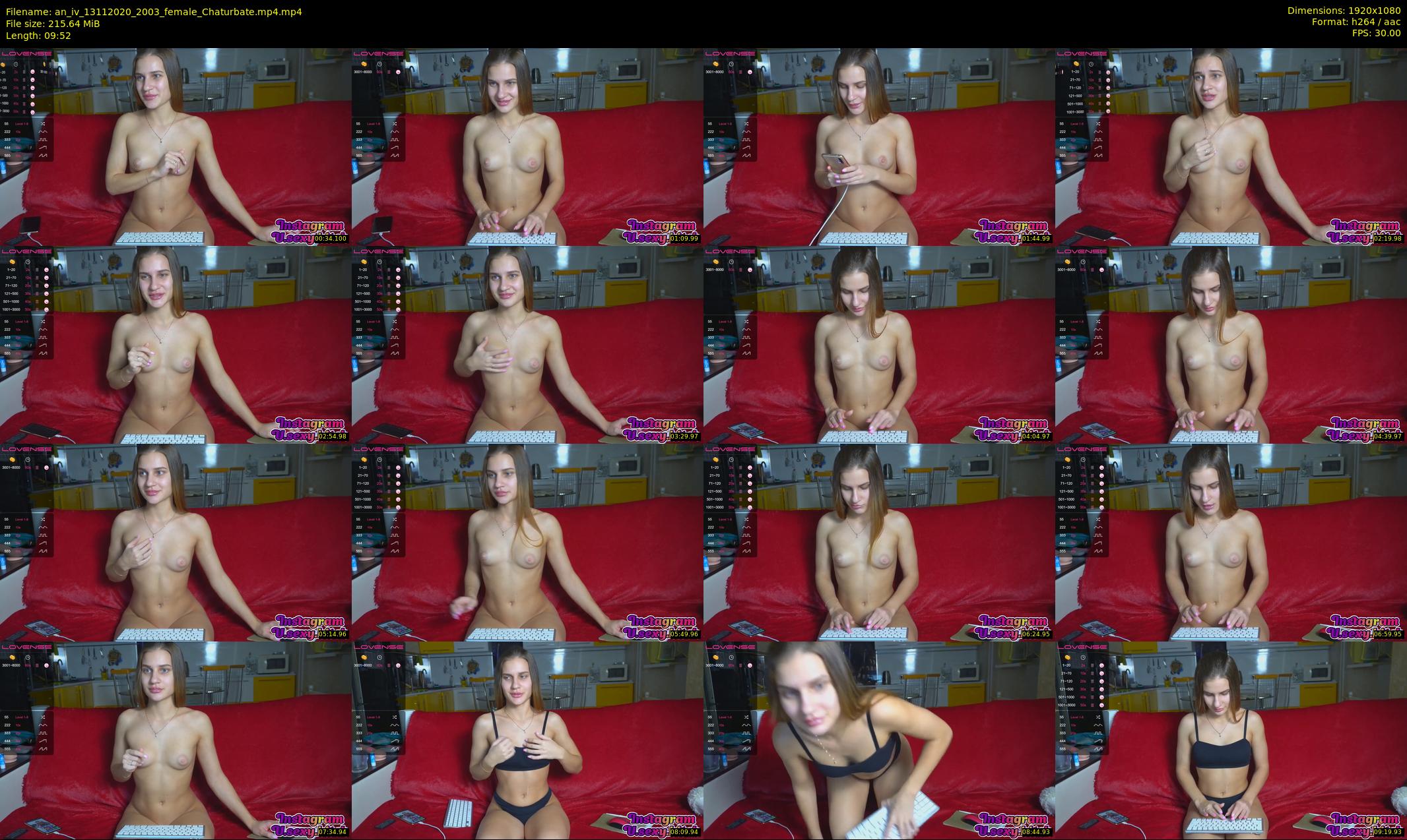 an_iv — 10 minute Chaturbate female cam show recording, 1080p, Nov 13, 2020