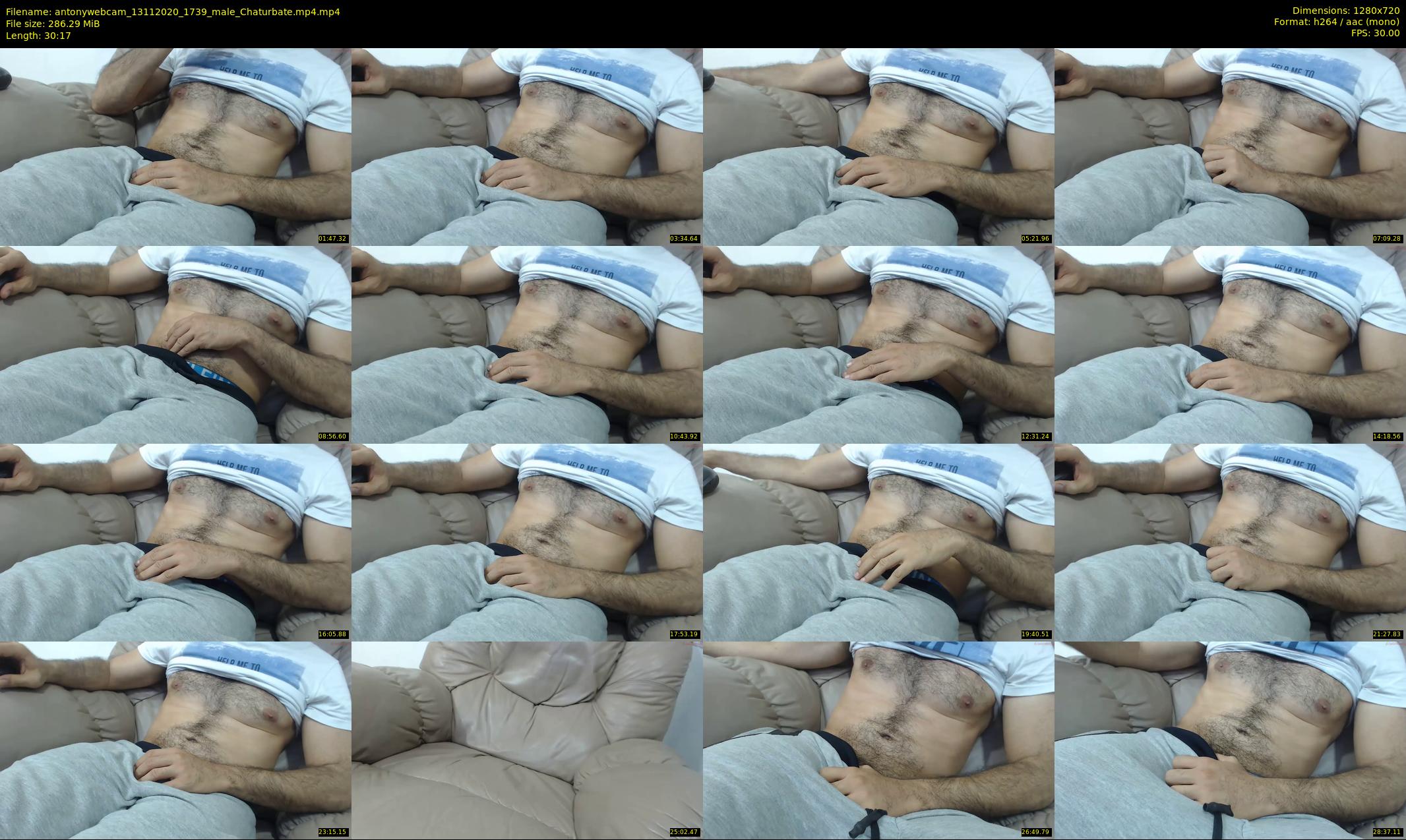 antonywebcam — 31 minute Chaturbate male cam show recording, 720p, Nov 13, 2020