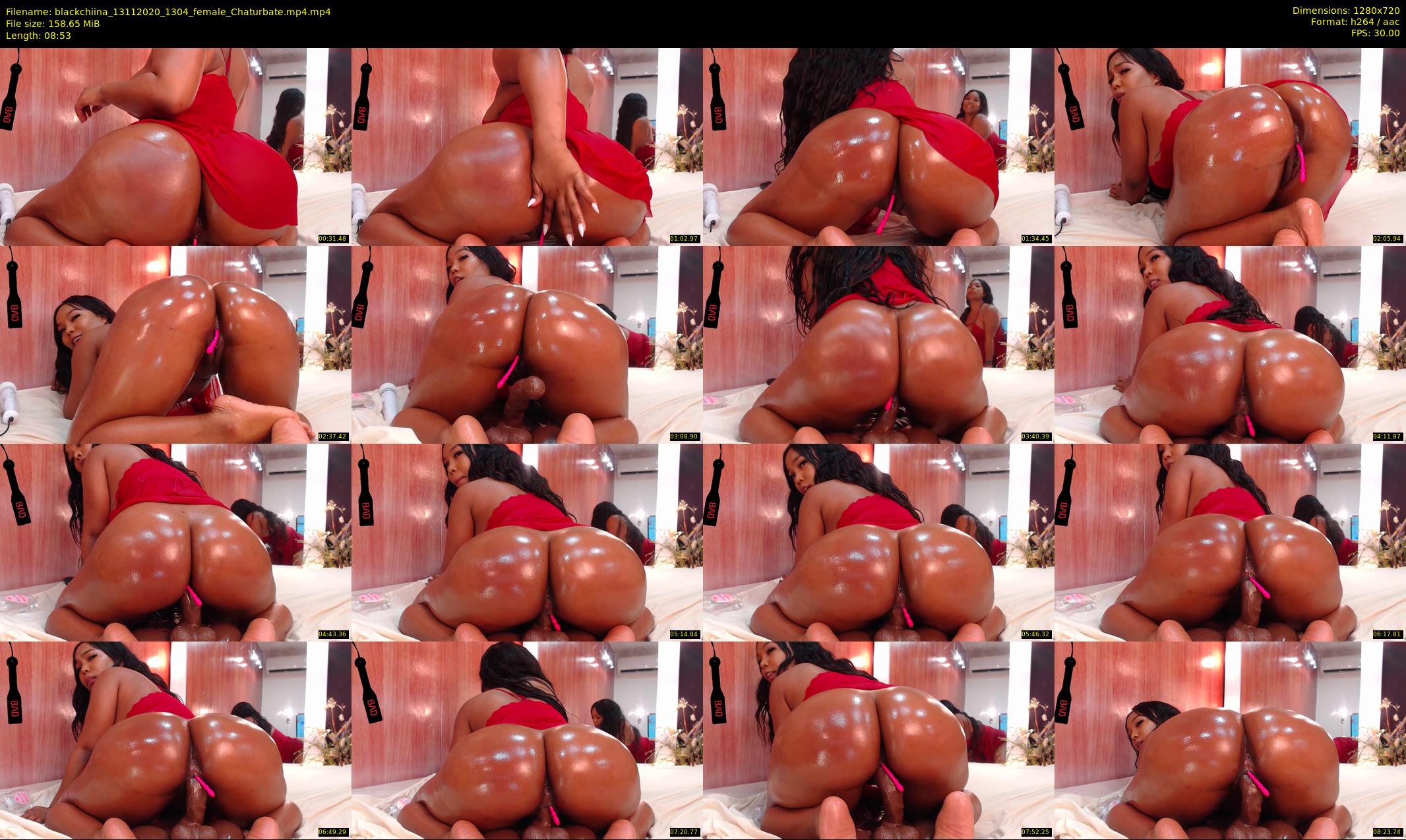 blackchiina — 9 minute Chaturbate female cam show recording, 720p, Nov 13, 2020