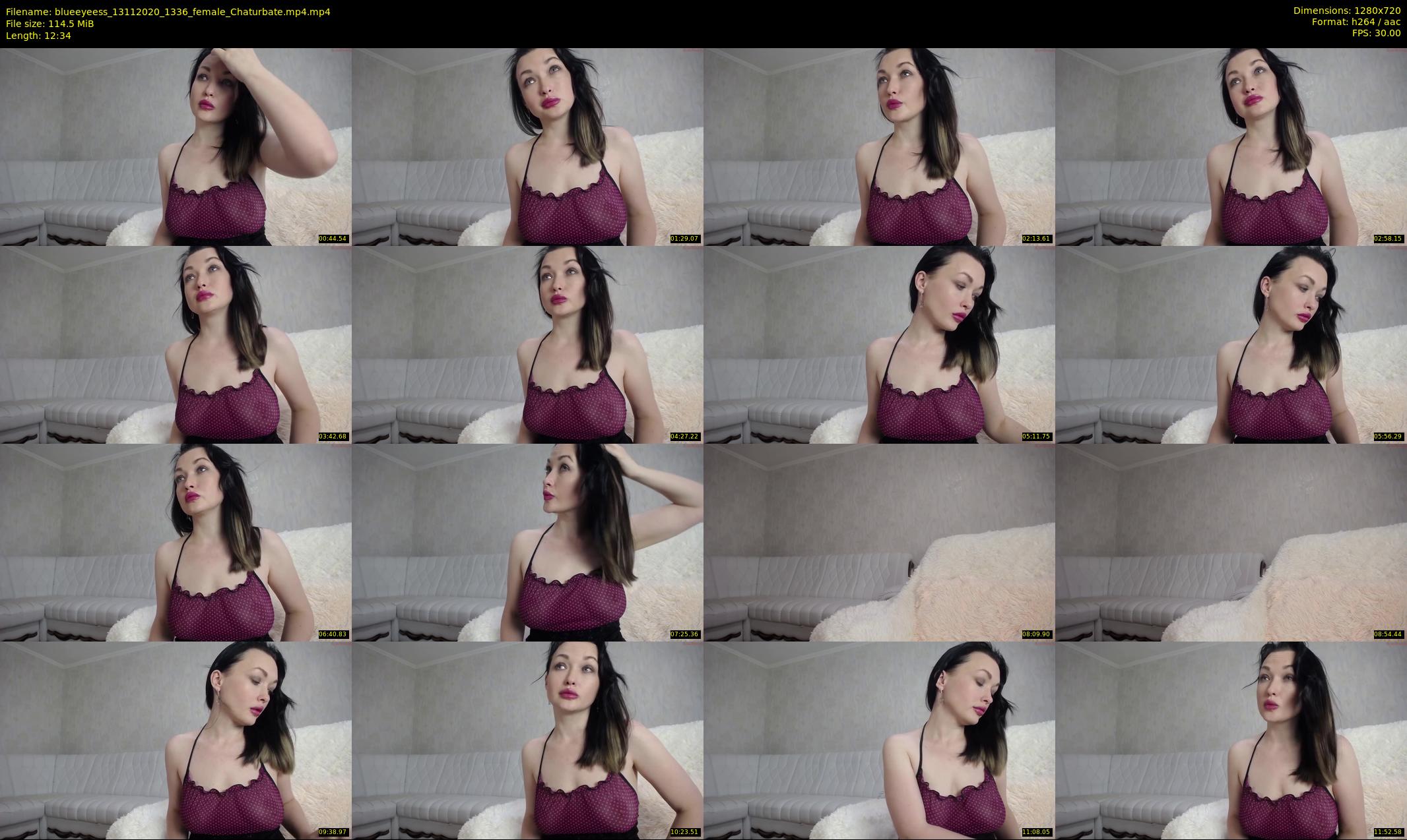 blueeyeess — 13 minute Chaturbate female cam show recording, 720p, Nov 13, 2020