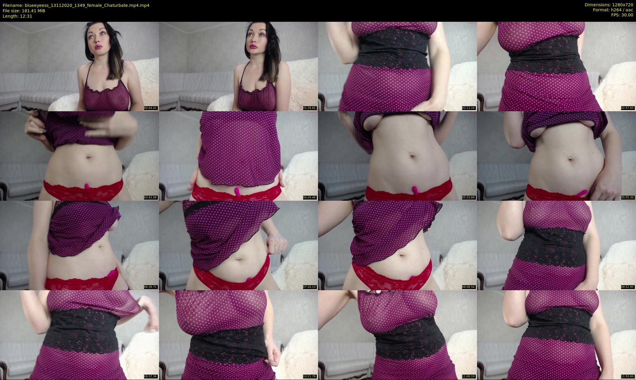blueeyeess — 13 minute Chaturbate female cam show recording, 720p, Nov 13, 2020