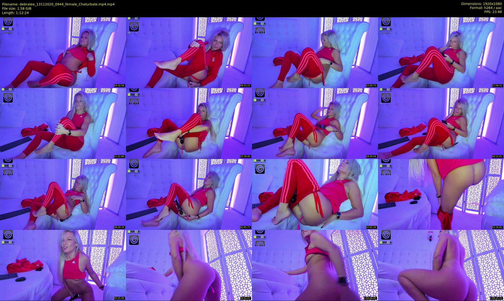 debralee — 73 minute Chaturbate female cam show recording, 1080p, Nov 13, 2020