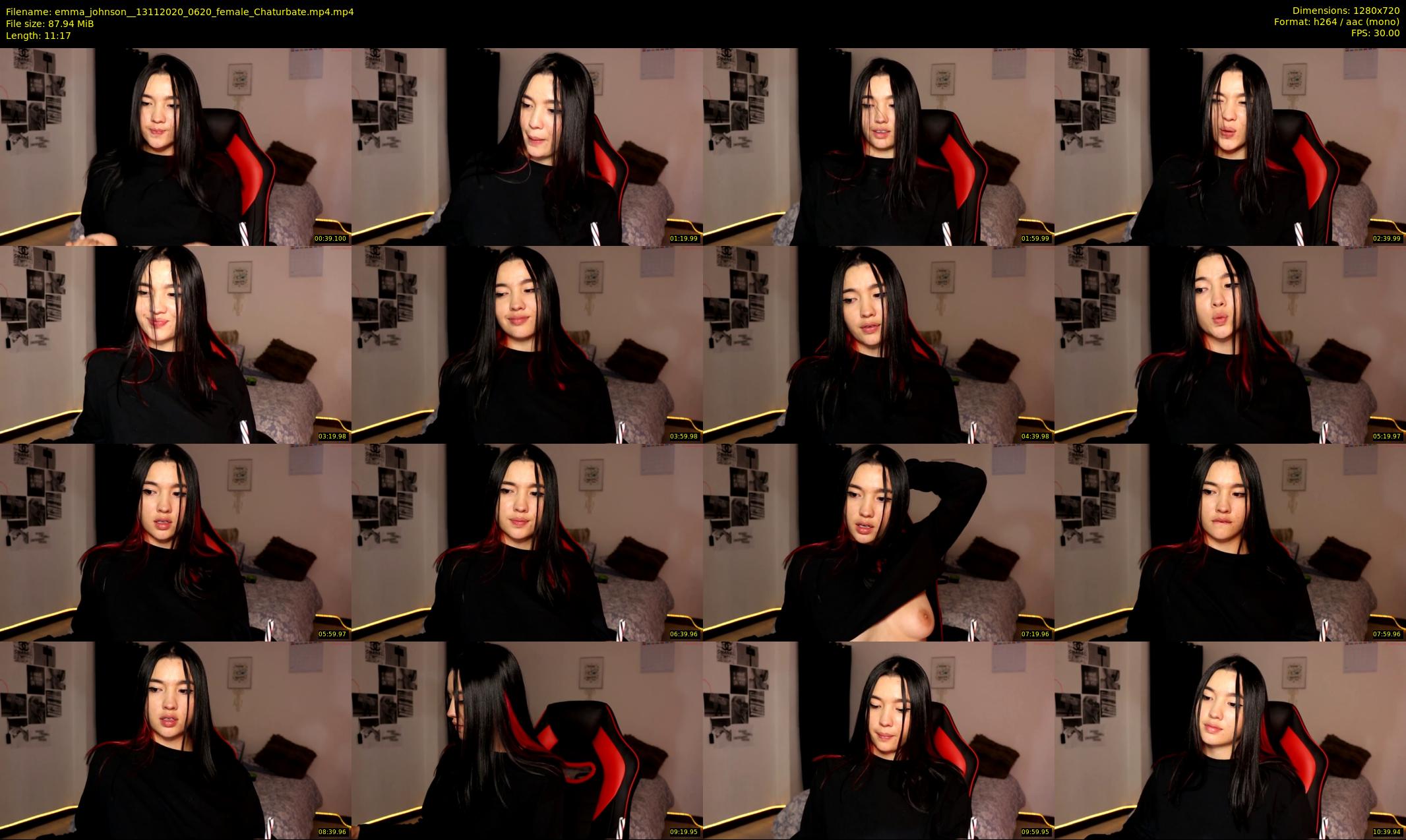 emma_johnson_ — 12 minute Chaturbate female cam show recording, 720p, Nov 13, 2020