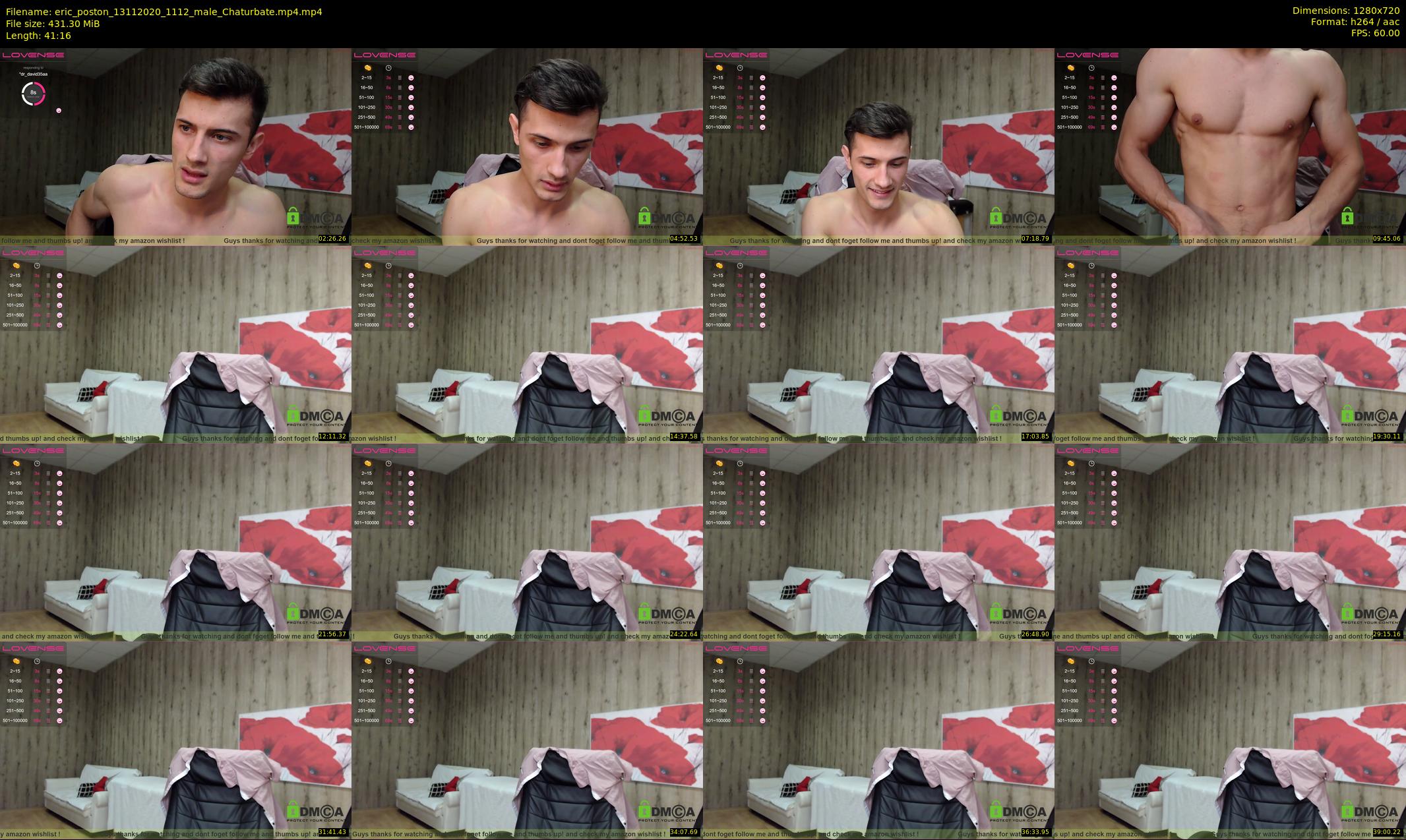 eric_poston — 42 minute Chaturbate male cam show recording, 720p, Nov 13, 2020