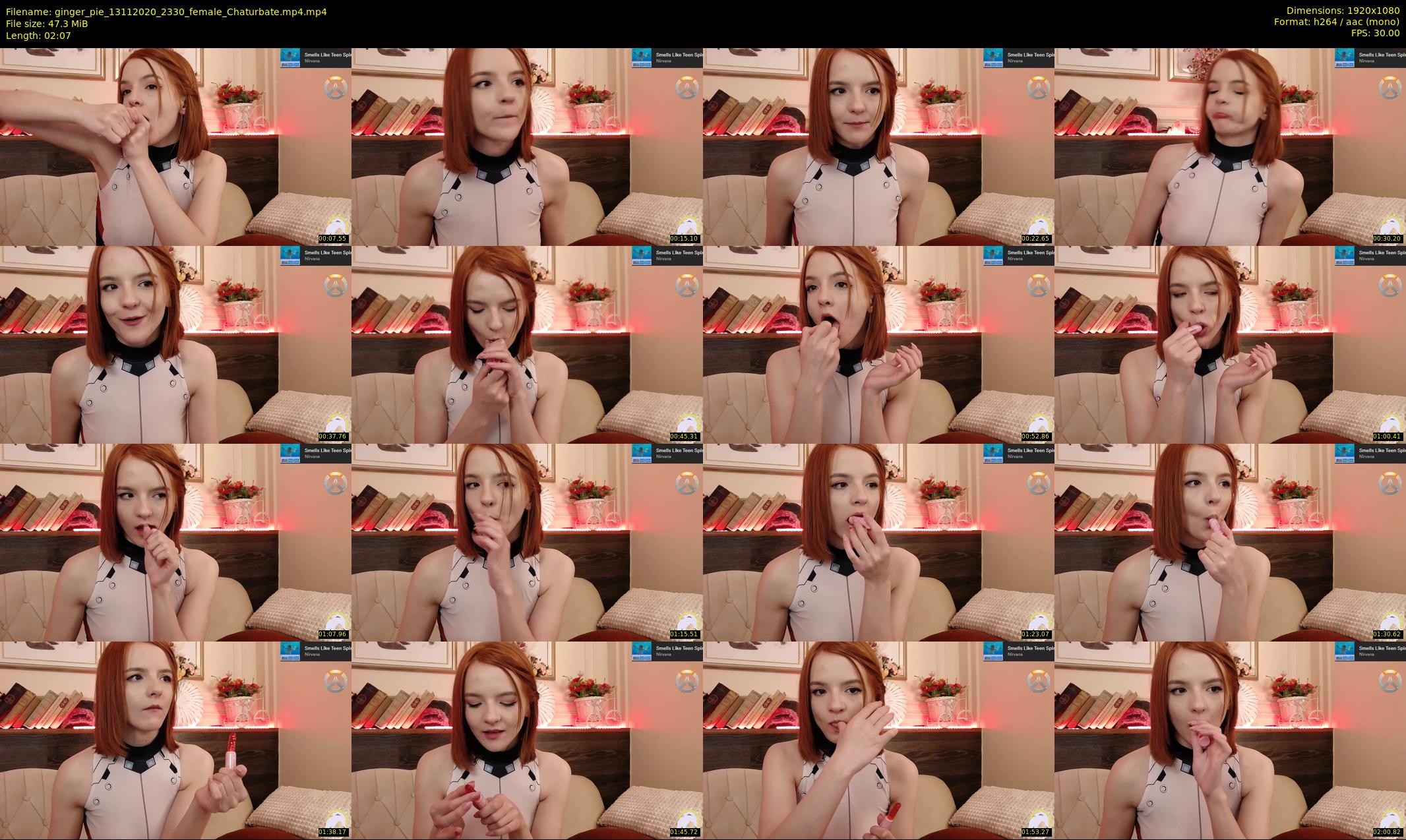 ginger_pie — 3 minute Chaturbate female cam show recording, 1080p, Nov 13, 2020