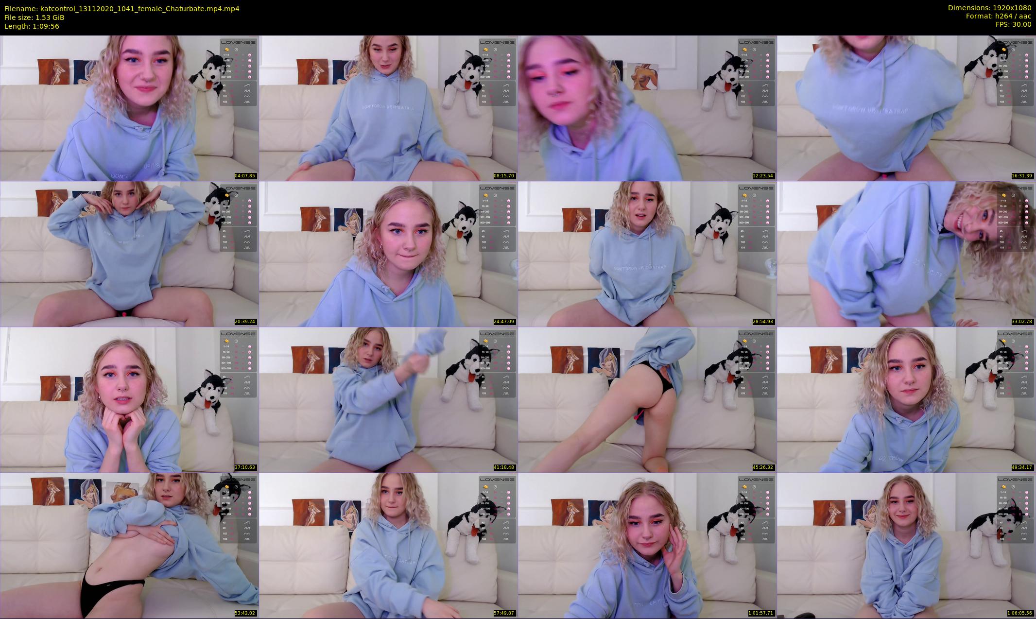 katcontrol — 70 minute Chaturbate female cam show recording, 1080p, Nov 13, 2020