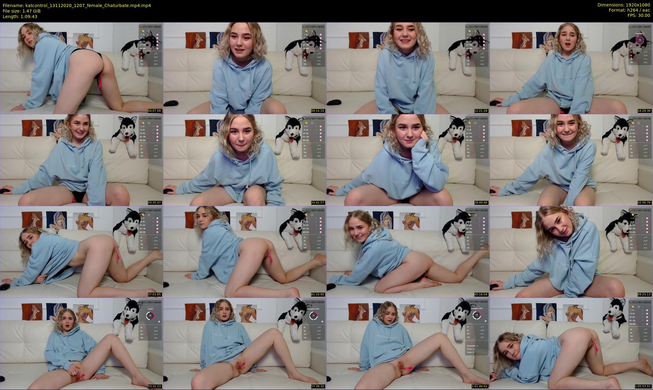 katcontrol — 70 minute Chaturbate female cam show recording, 1080p, Nov 13, 2020
