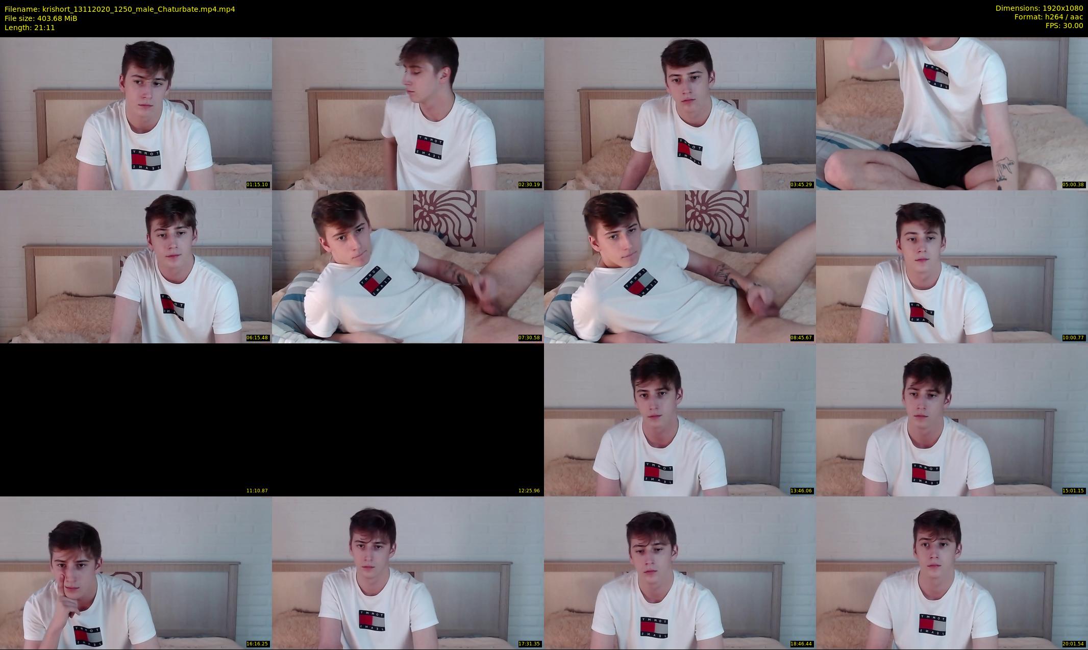 krishort — 22 minute Chaturbate male cam show recording, 1080p, Nov 13, 2020