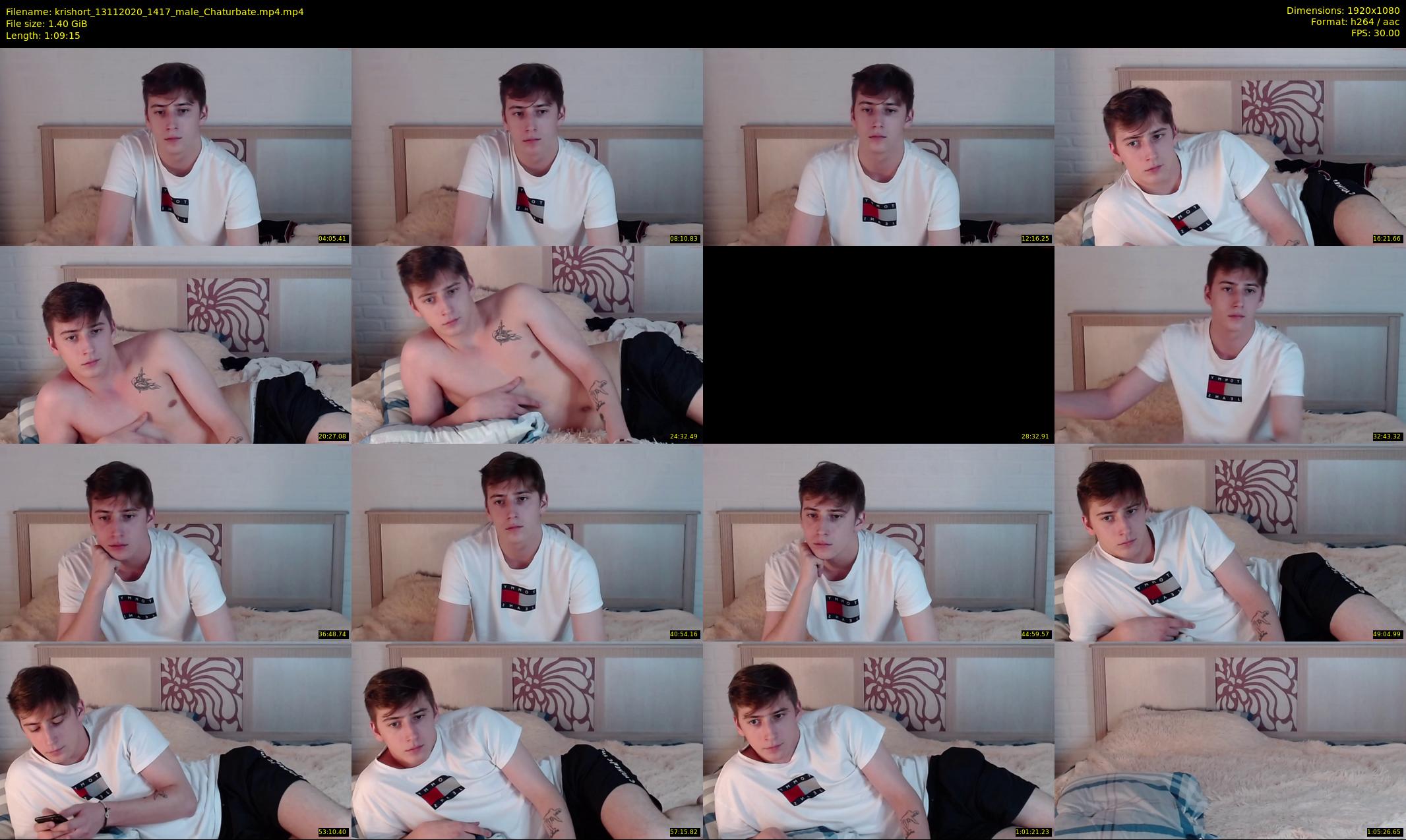 krishort — 70 minute Chaturbate male cam show recording, 1080p, Nov 13, 2020