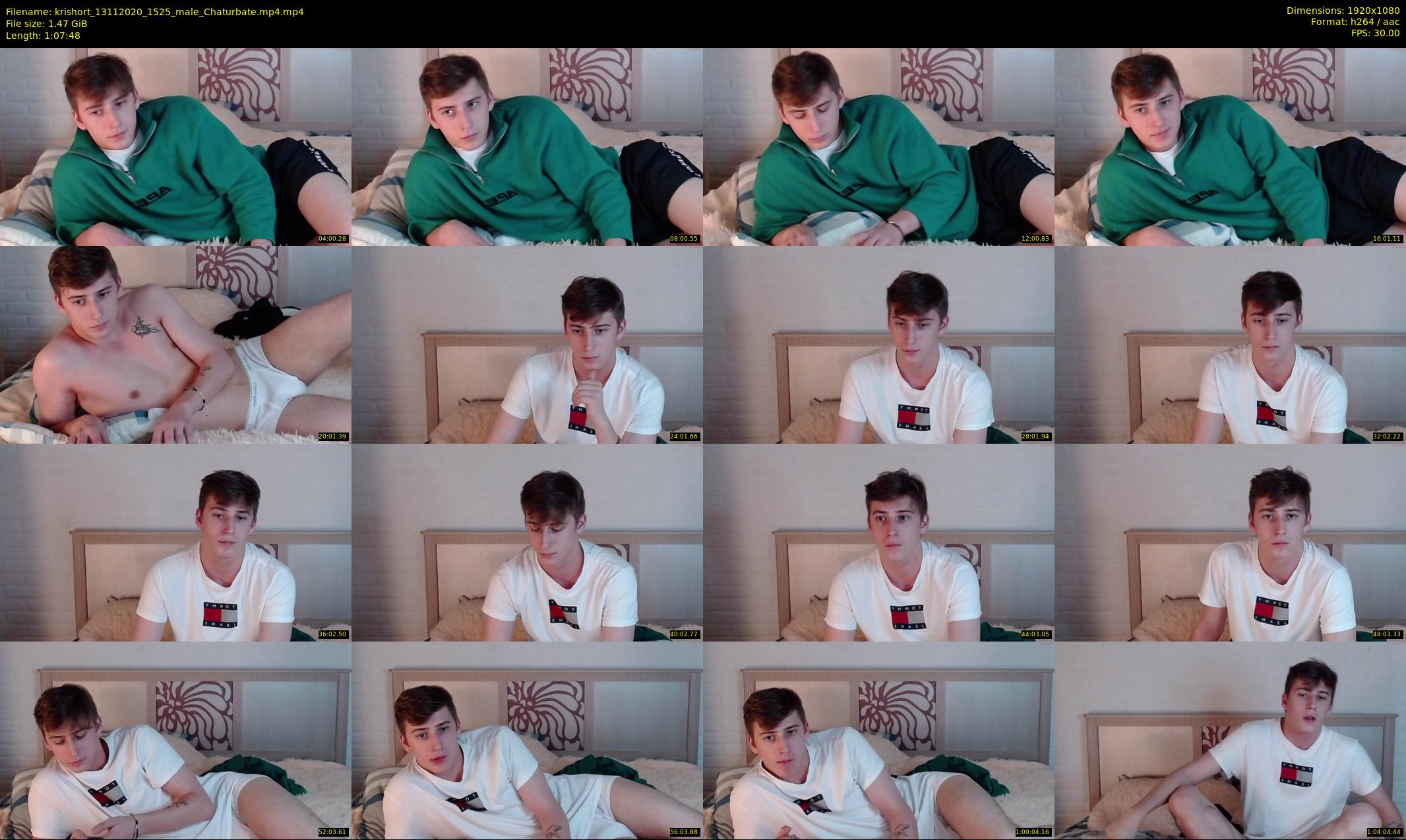 krishort — 68 minute Chaturbate male cam show recording, 1080p, Nov 13, 2020