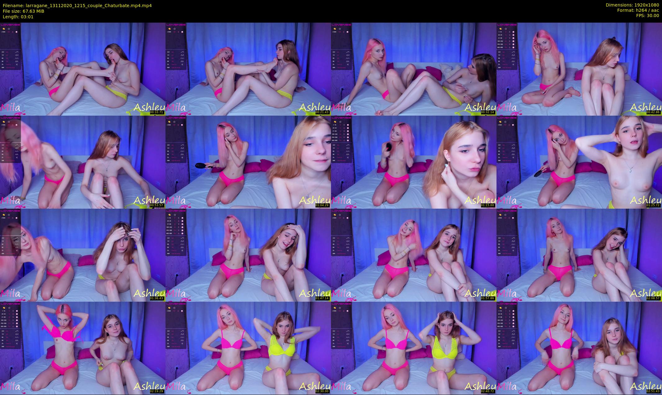larragane — 4 minute Chaturbate couple cam show recording, 1080p, Nov 13, 2020
