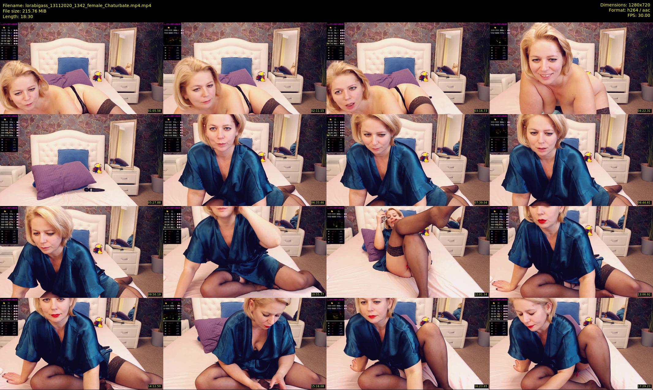 lorabigass — 19 minute Chaturbate female cam show recording, 720p, Nov 13, 2020