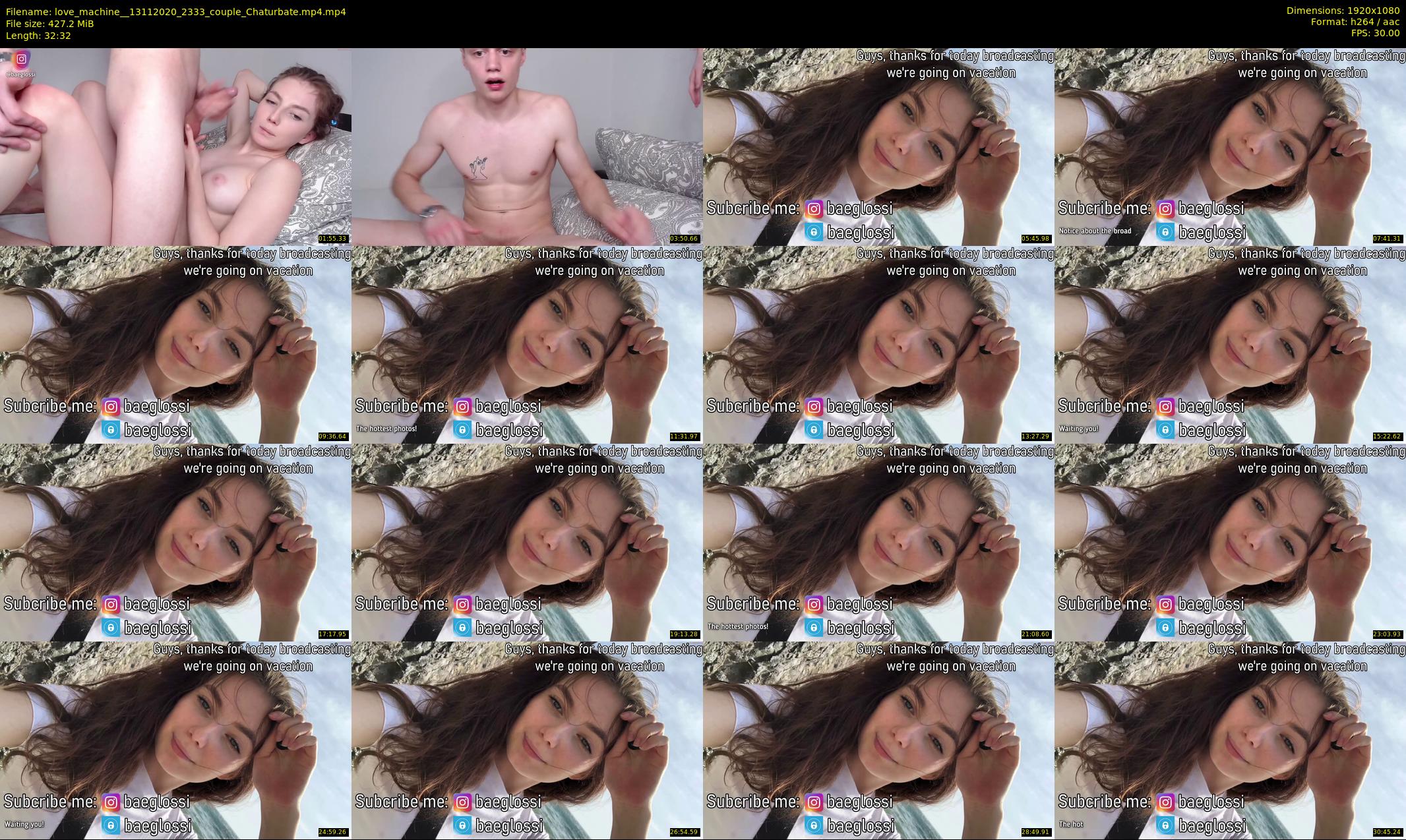 love_machine_ — 33 minute Chaturbate couple cam show recording, 1080p, Nov 13, 2020