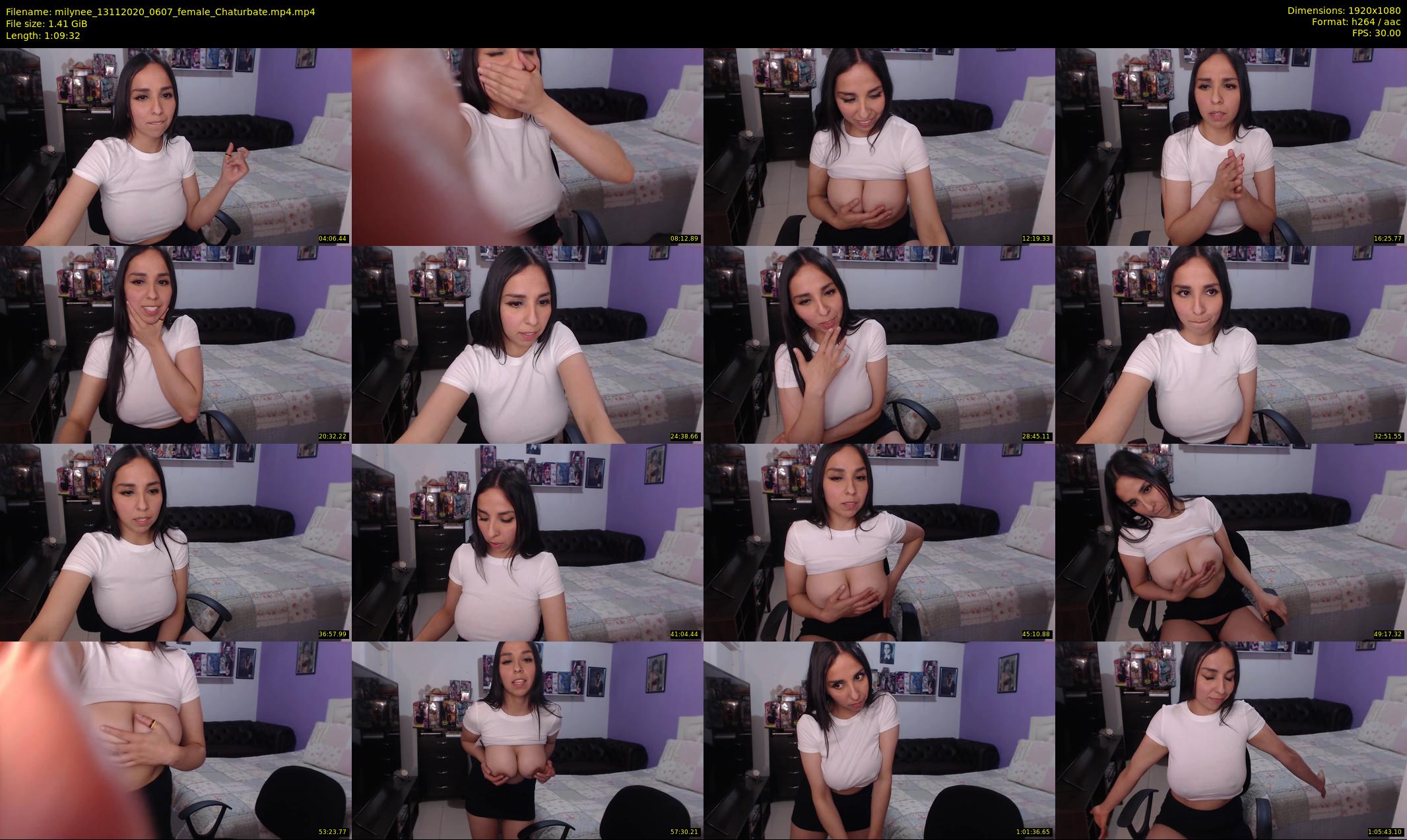 milynee — 70 minute Chaturbate female cam show recording, 1080p, Nov 13, 2020