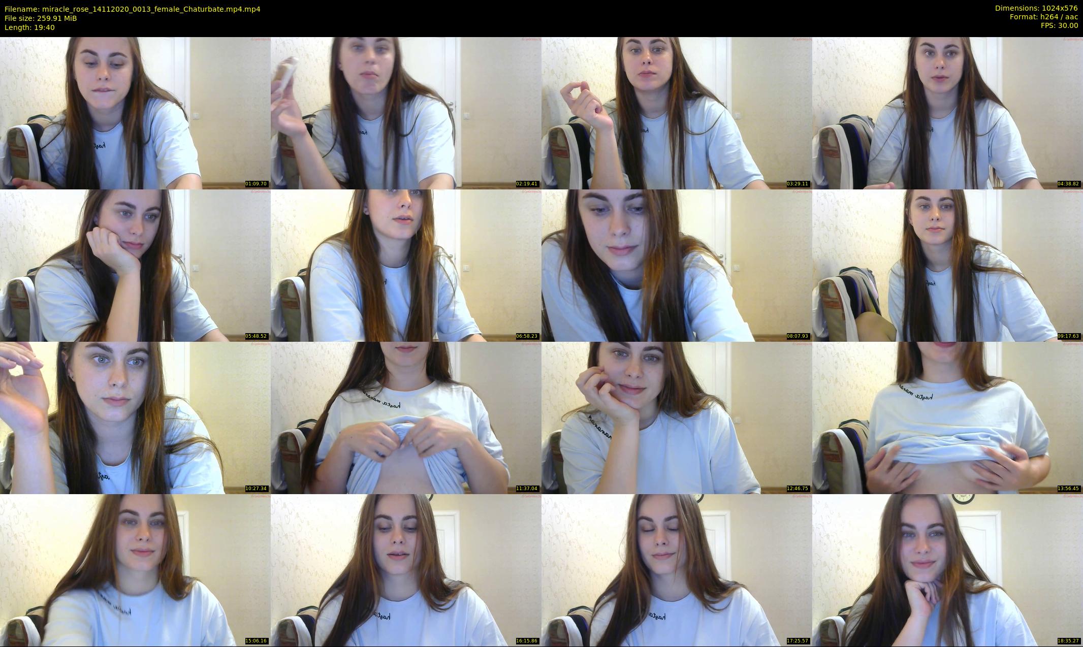 miracle_rose — 20 minute Chaturbate female cam show recording, 480p, Nov 14, 2020