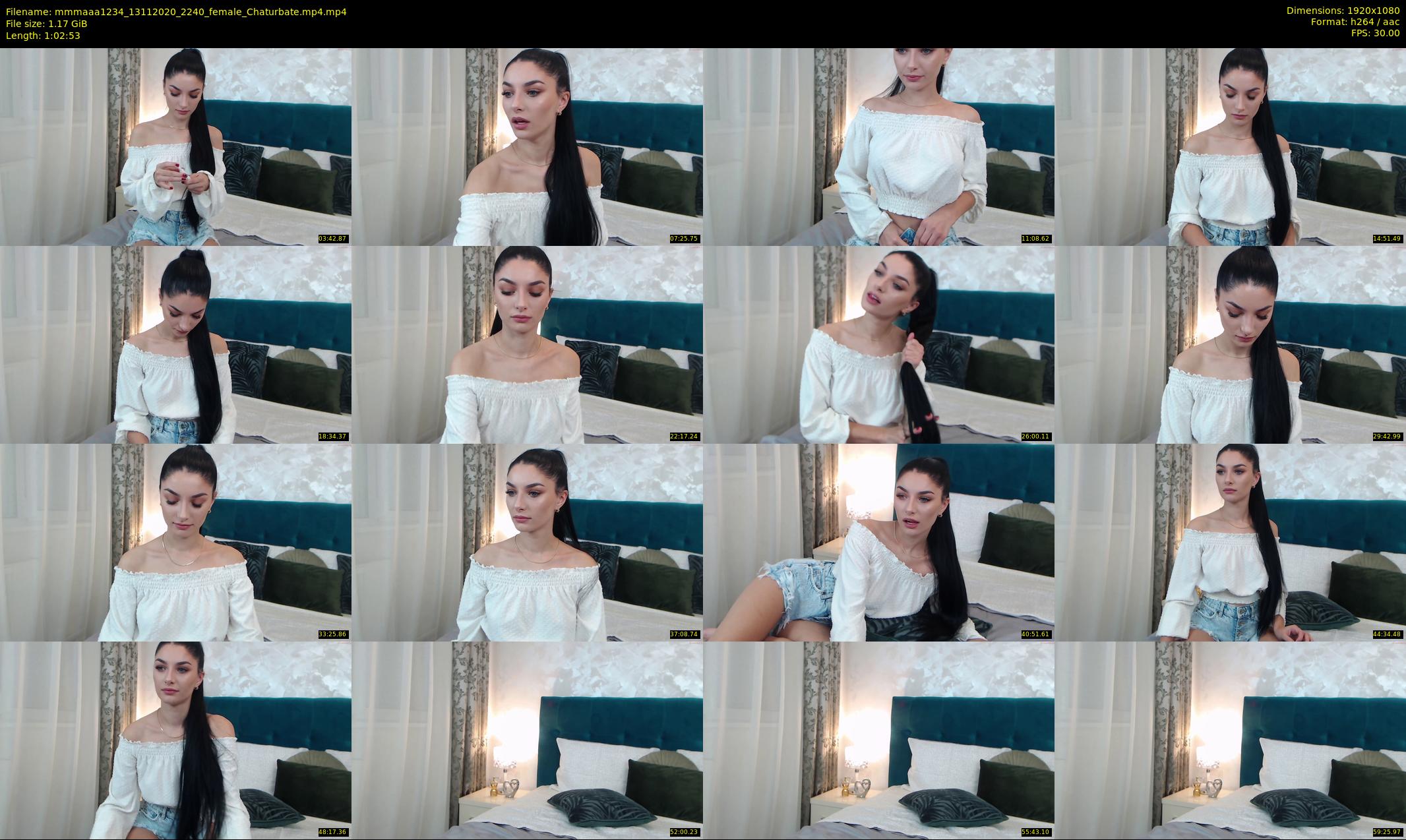 mmmaaa1234 — 63 minute Chaturbate female cam show recording, 1080p, Nov 13, 2020