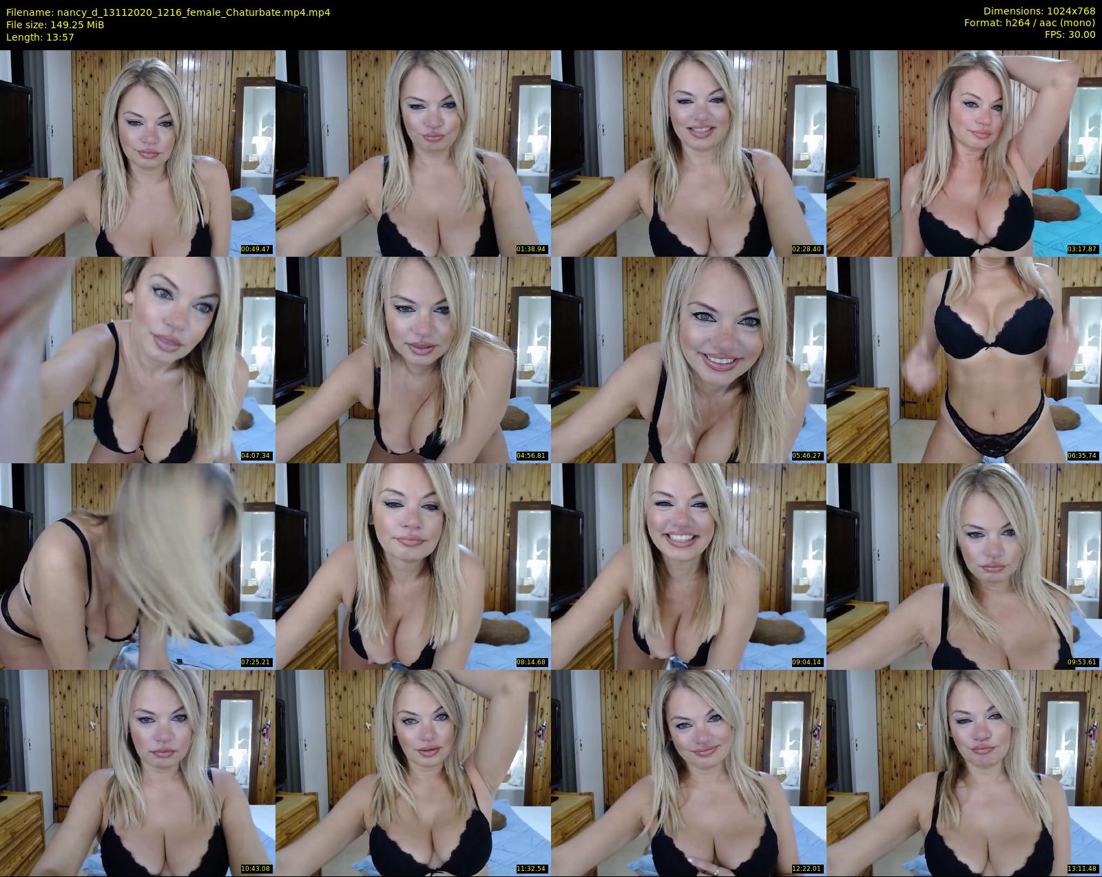 nancy_d — 14 minute Chaturbate female cam show recording, 720p, Nov 13, 2020