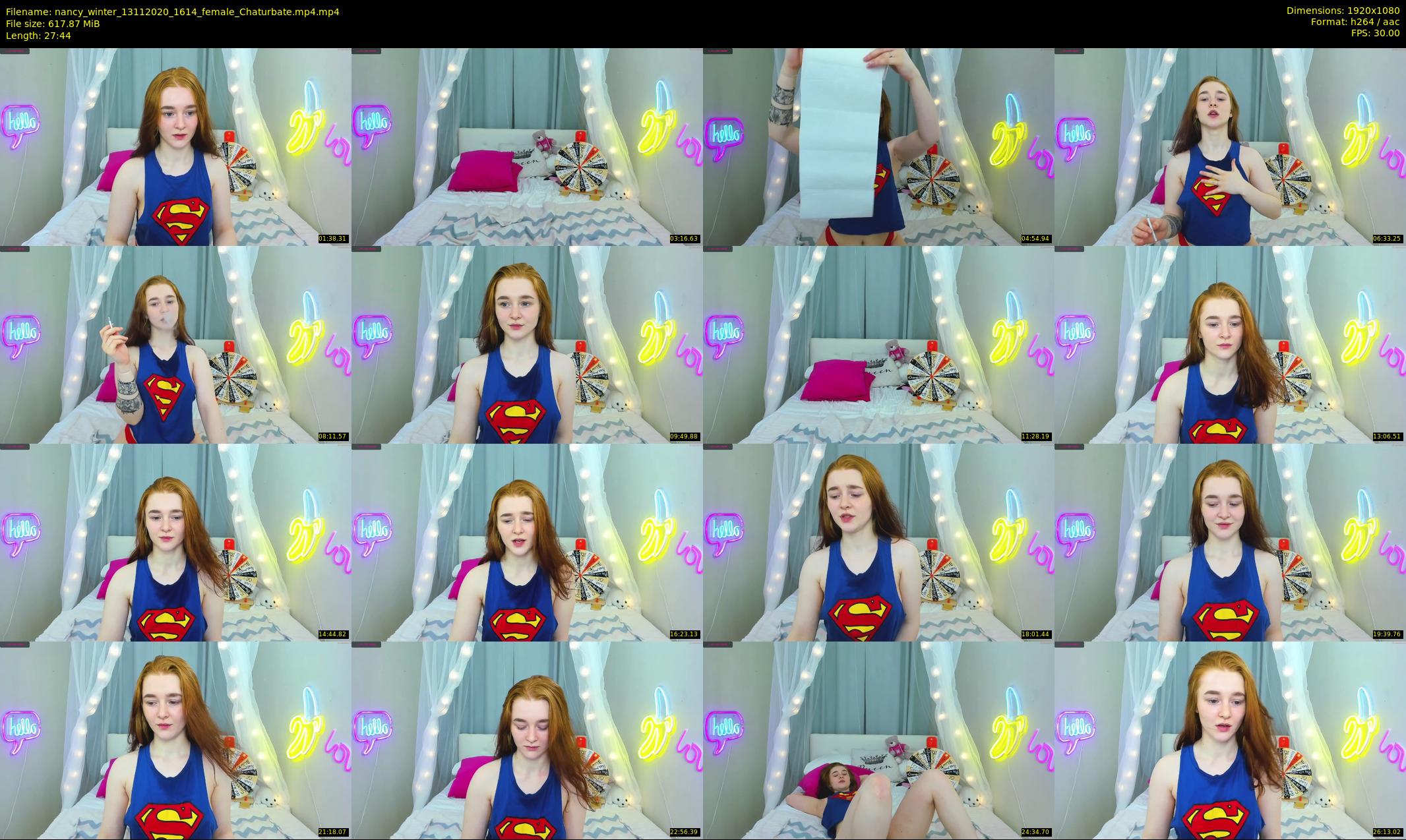 nancy_winter — 28 minute Chaturbate female cam show recording, 1080p, Nov 13, 2020