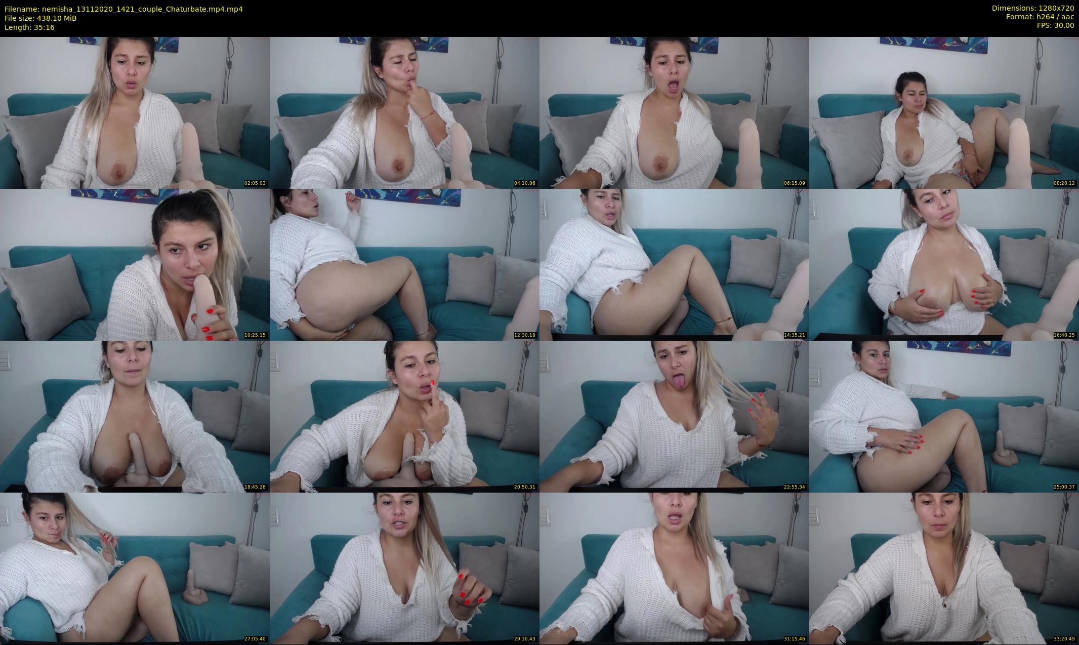 nemisha — 36 minute Chaturbate female cam show recording, 720p, Nov 13, 2020