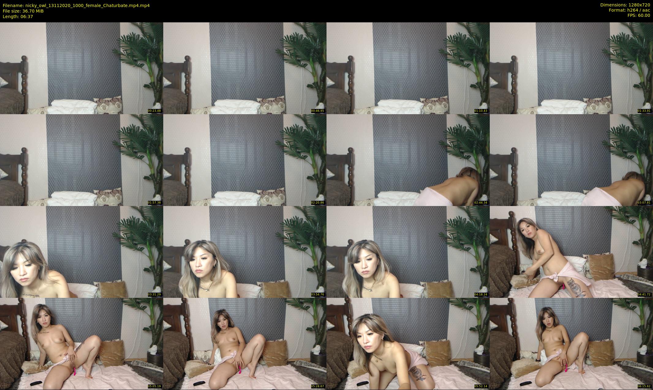 nicky_owl — 7 minute Chaturbate female cam show recording, 720p, Nov 13, 2020